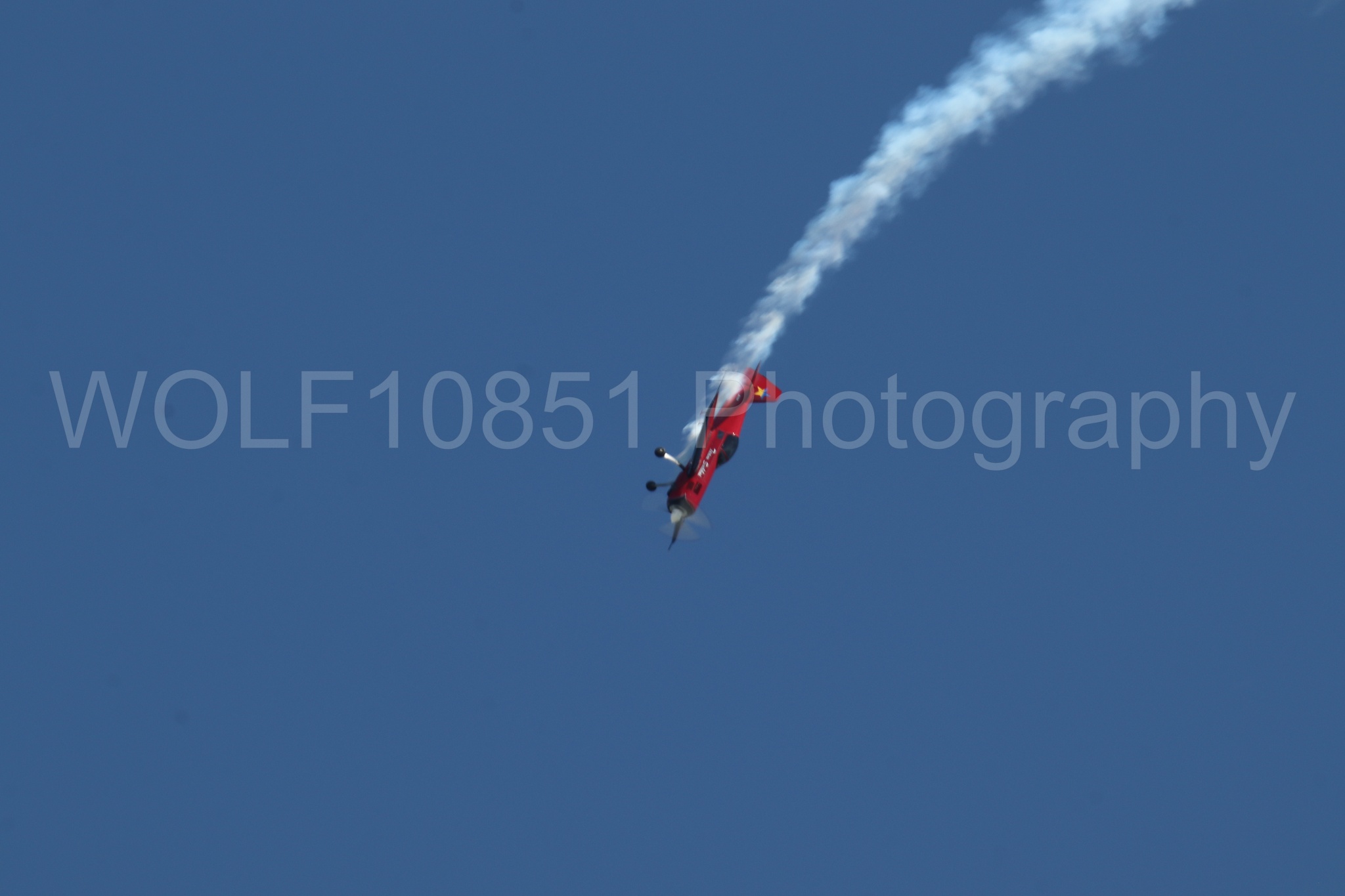 Aviation photography by WOLF10851 featuring Sukhoi West Demo Team, SU-26, Wings Over Solano 2024.
