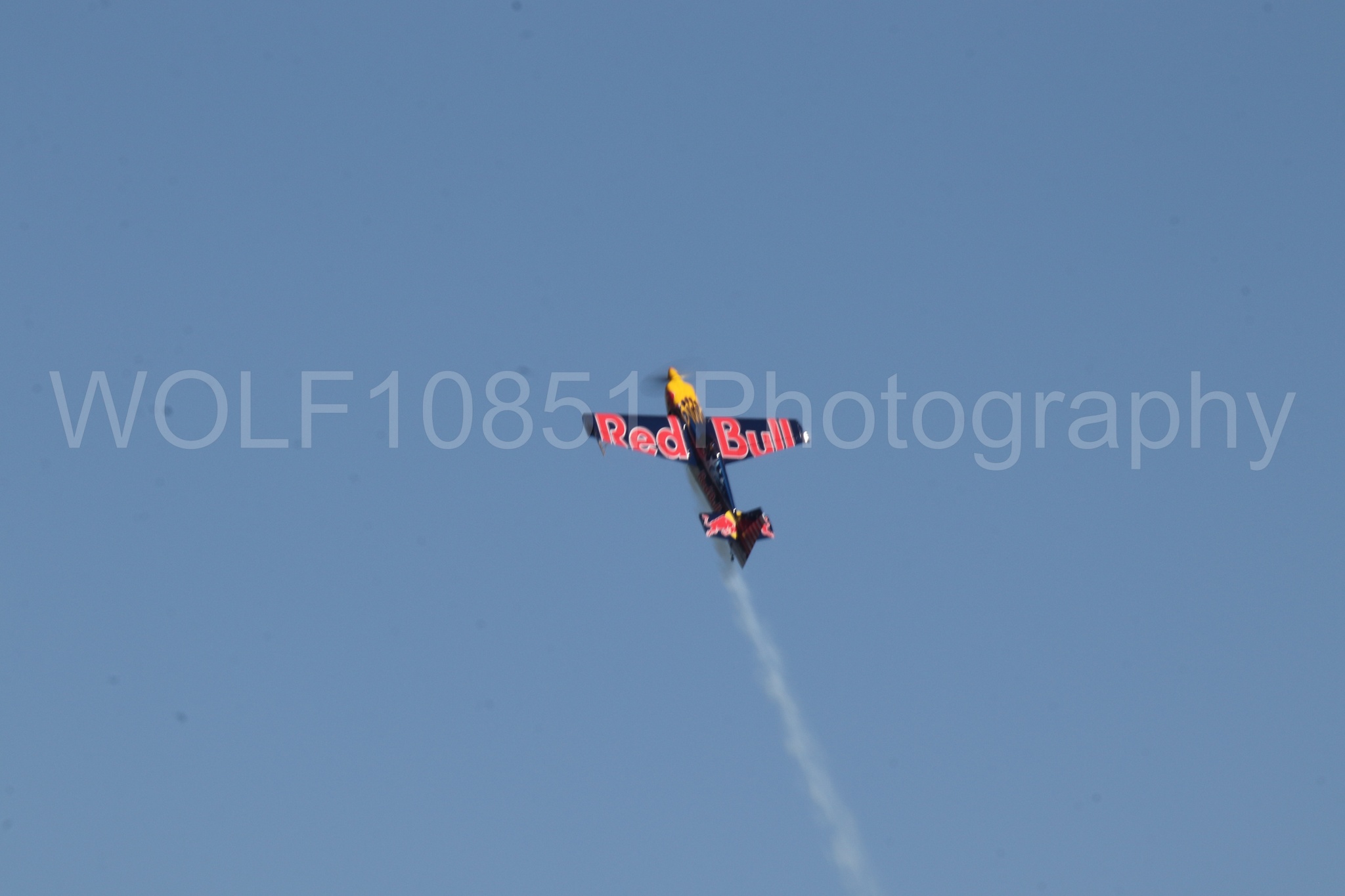 Aviation photography by WOLF10851 featuring Edge 540, Wings Over Solano 2024, Kirby Chambliss, Red Bull.