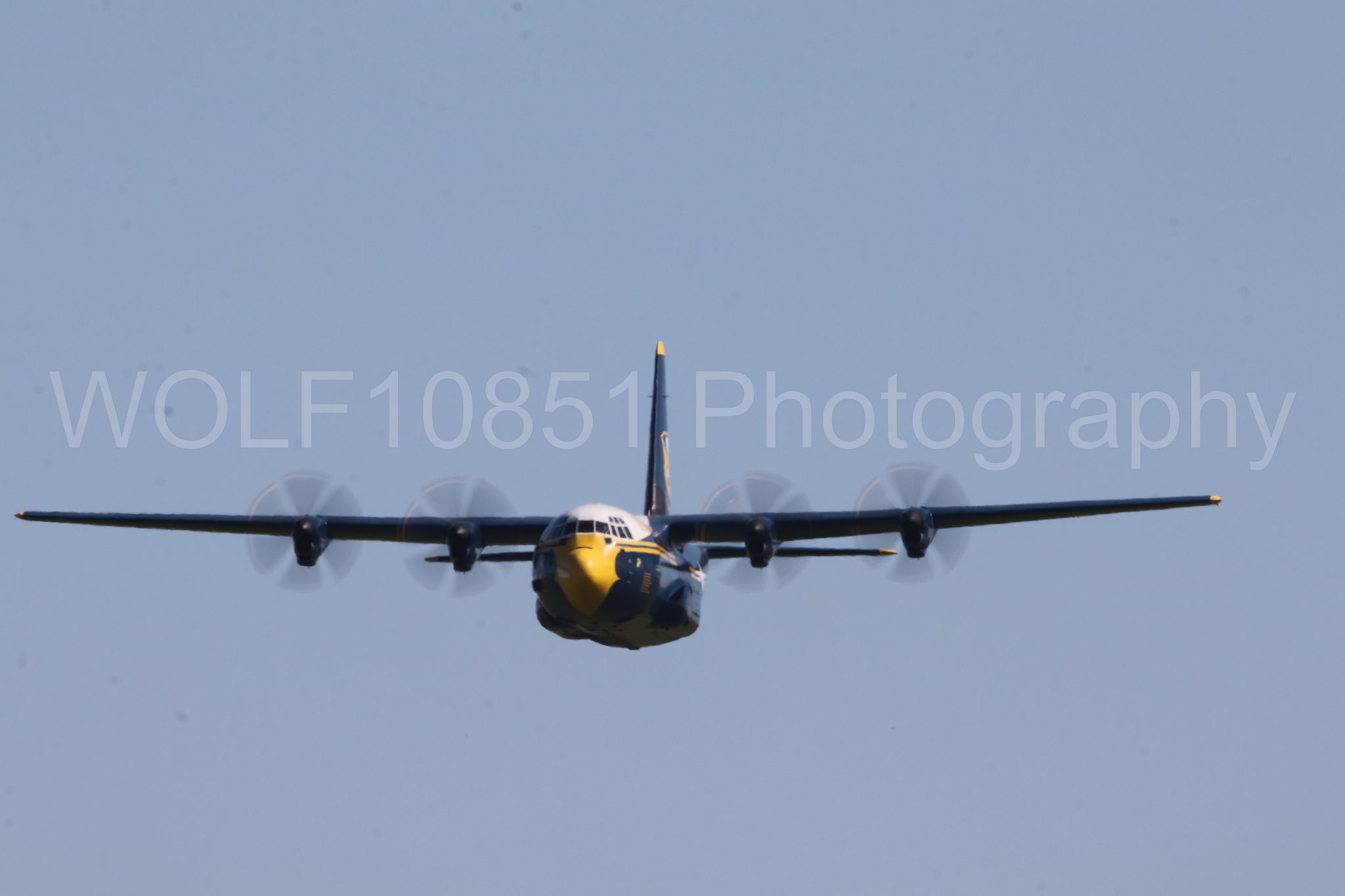 Aviation photography by WOLF10851 featuring Blue Angels, C-130 Hercules, Blue and Gold, Fat Albert, Wings Over Solano 2024.