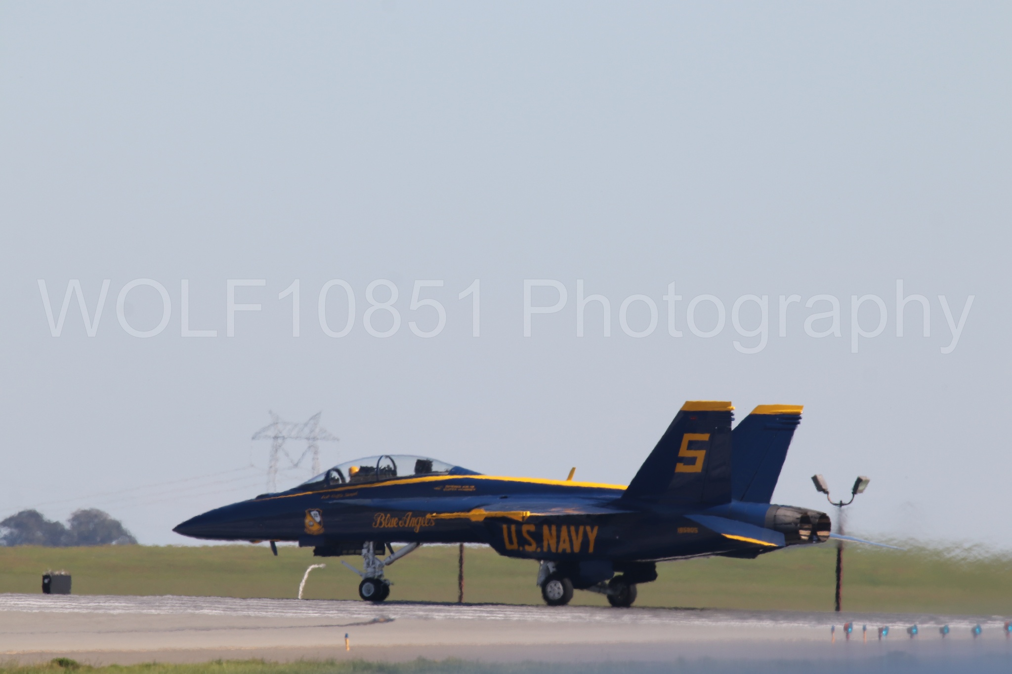Aviation photography by WOLF10851 featuring FA-18 Super Hornet, Blue Angels, Blue and Gold, Wings Over Solano 2024.