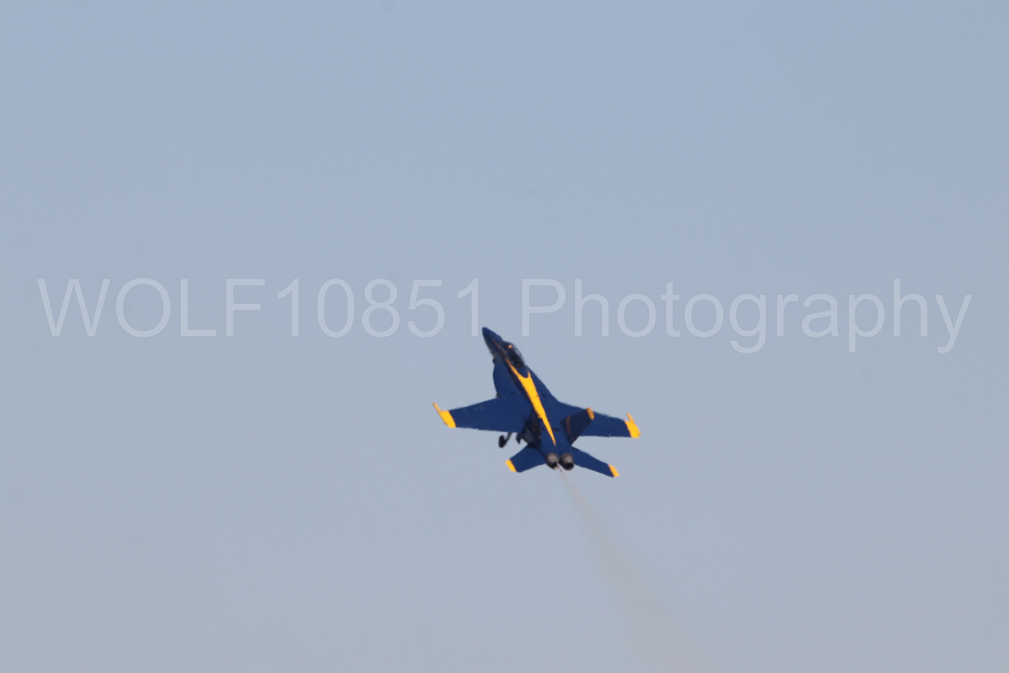 Aviation photography by WOLF10851 featuring FA-18 Super Hornet, Blue Angels, Blue and Gold, Wings Over Solano 2024.