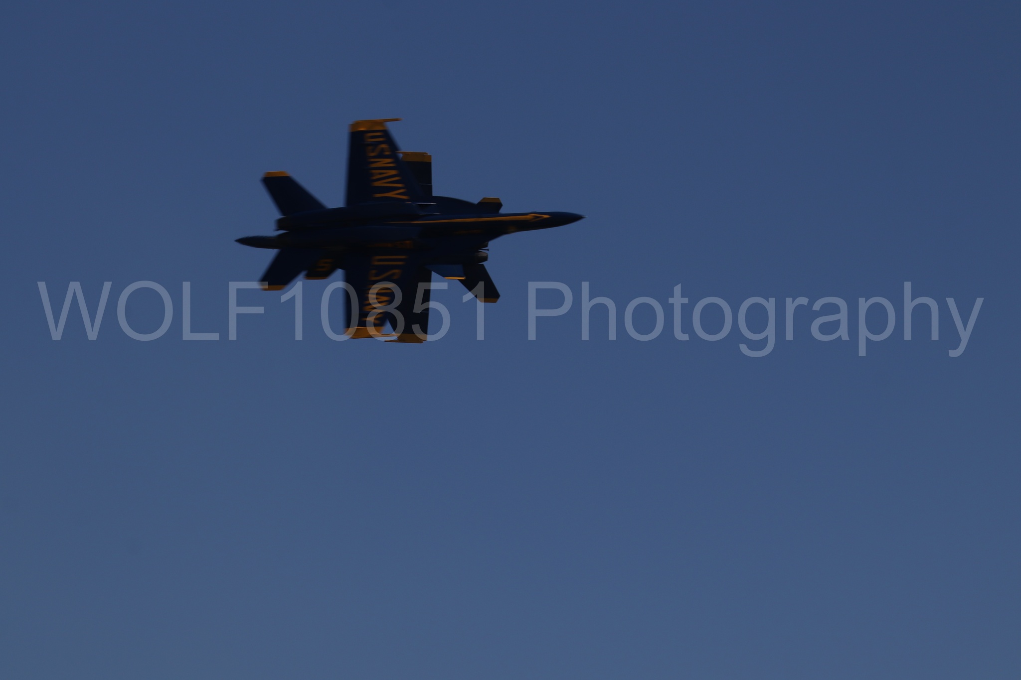Aviation photography by WOLF10851 featuring FA-18 Super Hornet, Blue Angels, Blue and Gold, Wings Over Solano 2024.