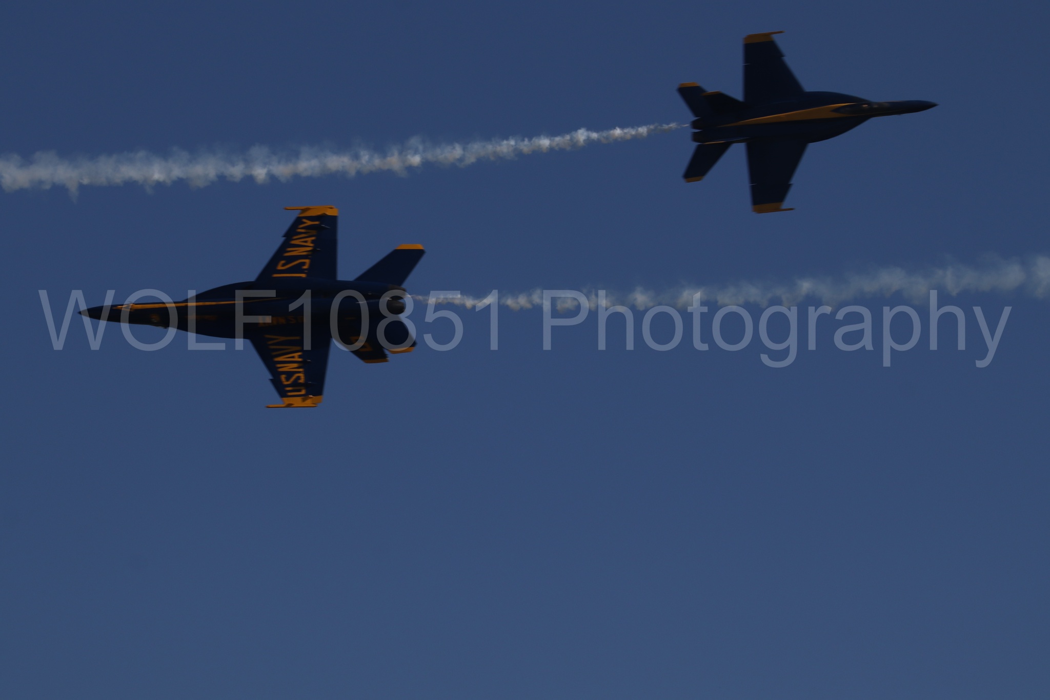 Aviation photography by WOLF10851 featuring FA-18 Super Hornet, Blue Angels, Blue and Gold, Wings Over Solano 2024.