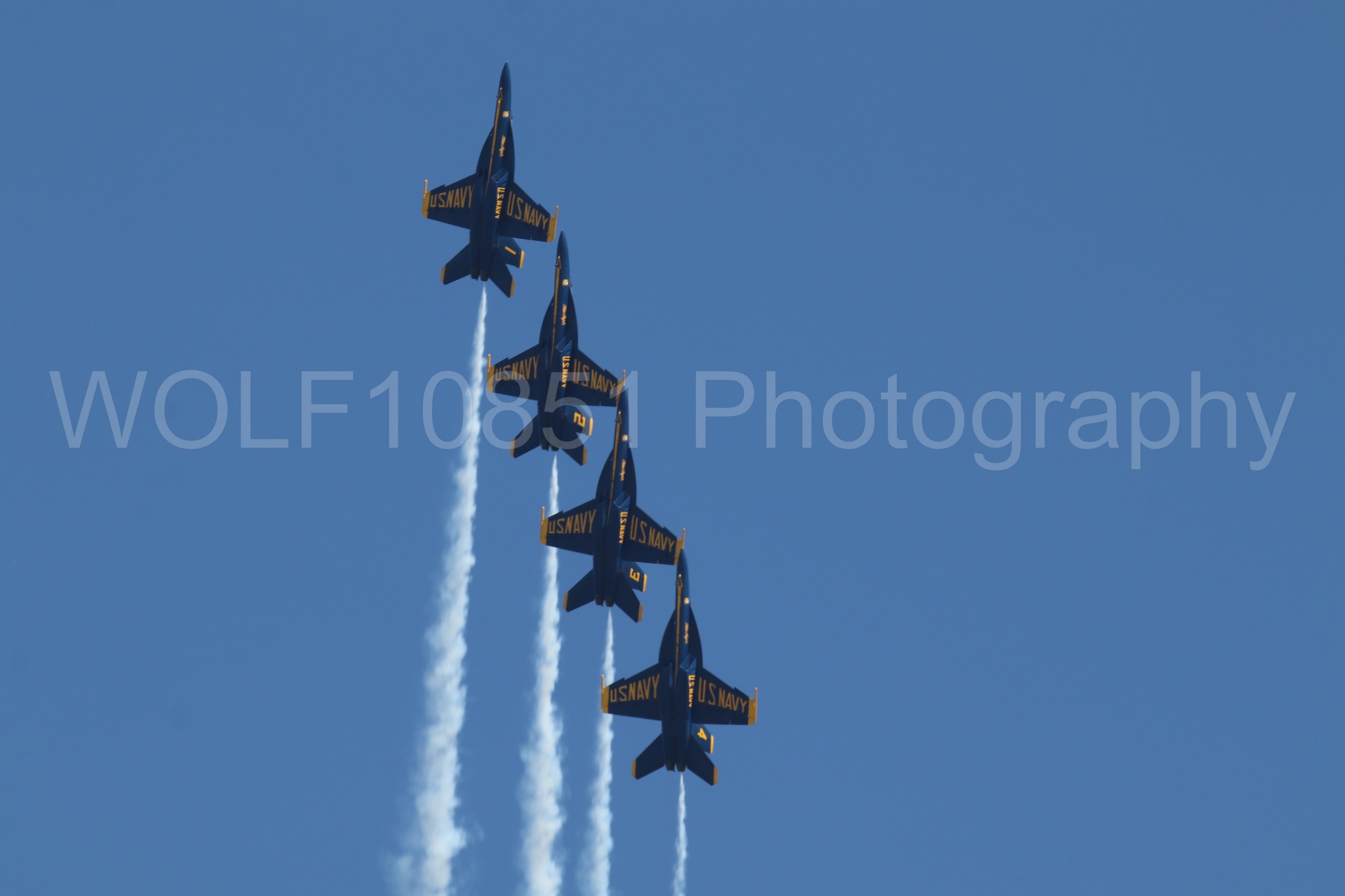 Aviation photography by WOLF10851 featuring FA-18 Super Hornet, Blue Angels, Blue and Gold, Wings Over Solano 2024.