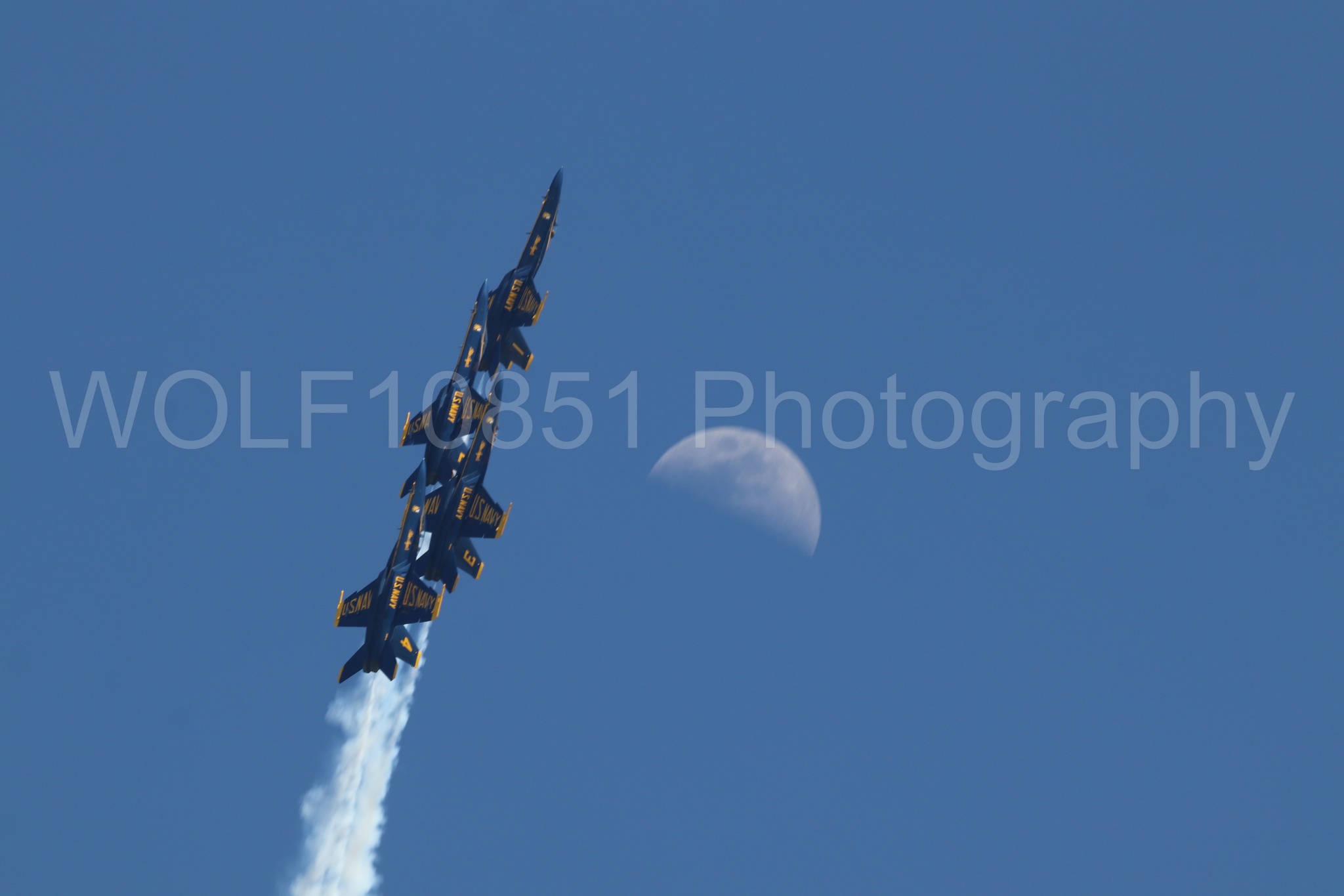 Aviation photography by WOLF10851 featuring FA-18 Super Hornet, Blue Angels, Blue and Gold, Wings Over Solano 2024.