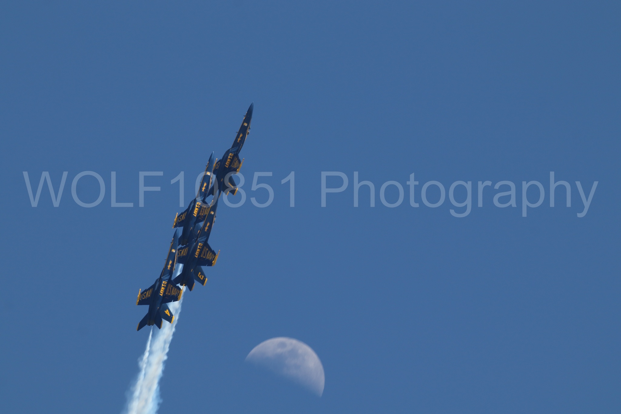 Aviation photography by WOLF10851 featuring FA-18 Super Hornet, Blue Angels, Blue and Gold, Wings Over Solano 2024.