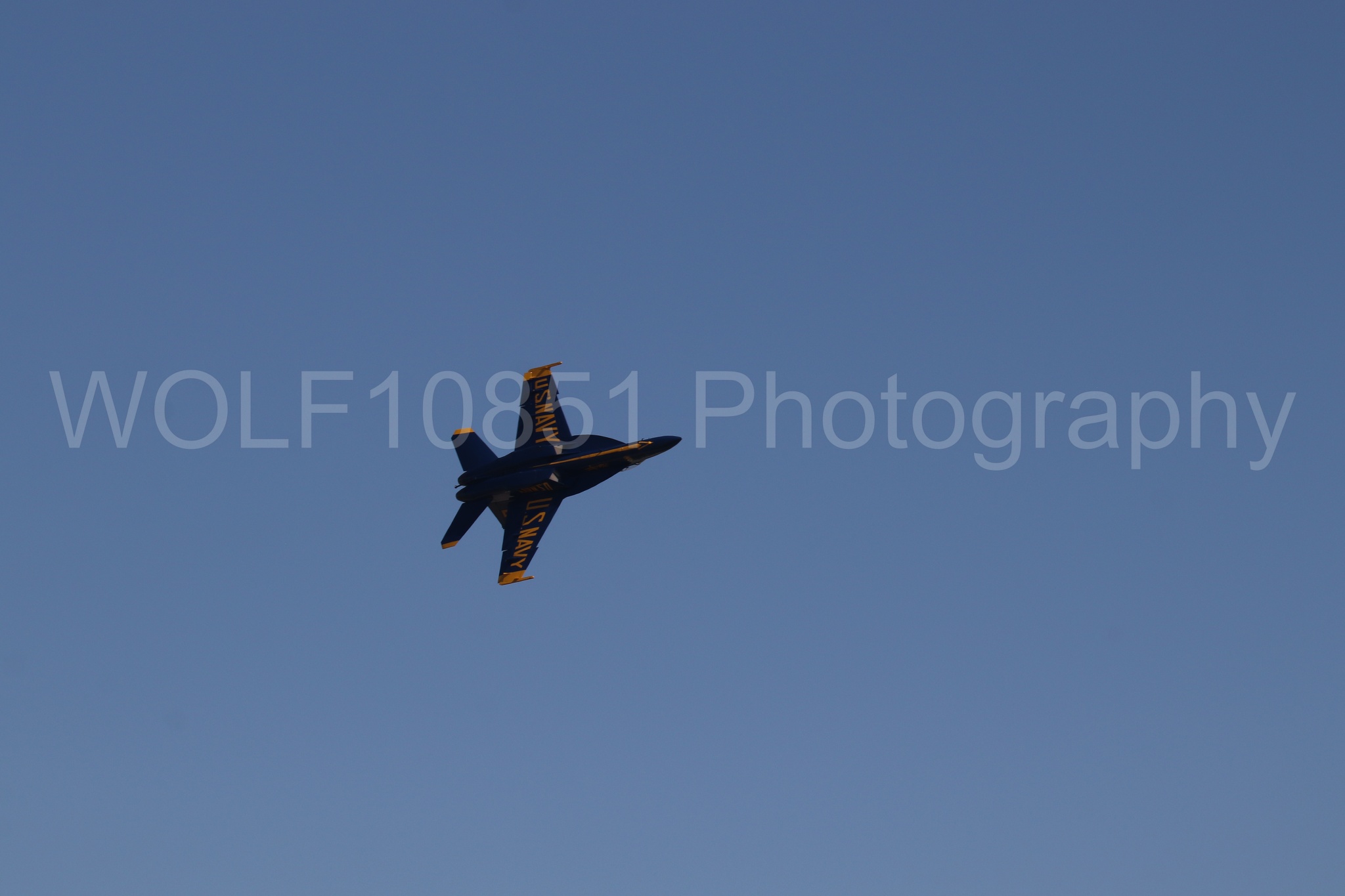 Aviation photography by WOLF10851 featuring FA-18 Super Hornet, Blue Angels, Blue and Gold, Wings Over Solano 2024.