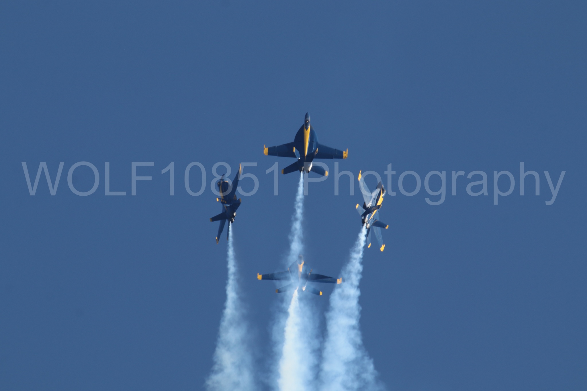 Aviation photography by WOLF10851 featuring FA-18 Super Hornet, Blue Angels, Blue and Gold, Wings Over Solano 2024.