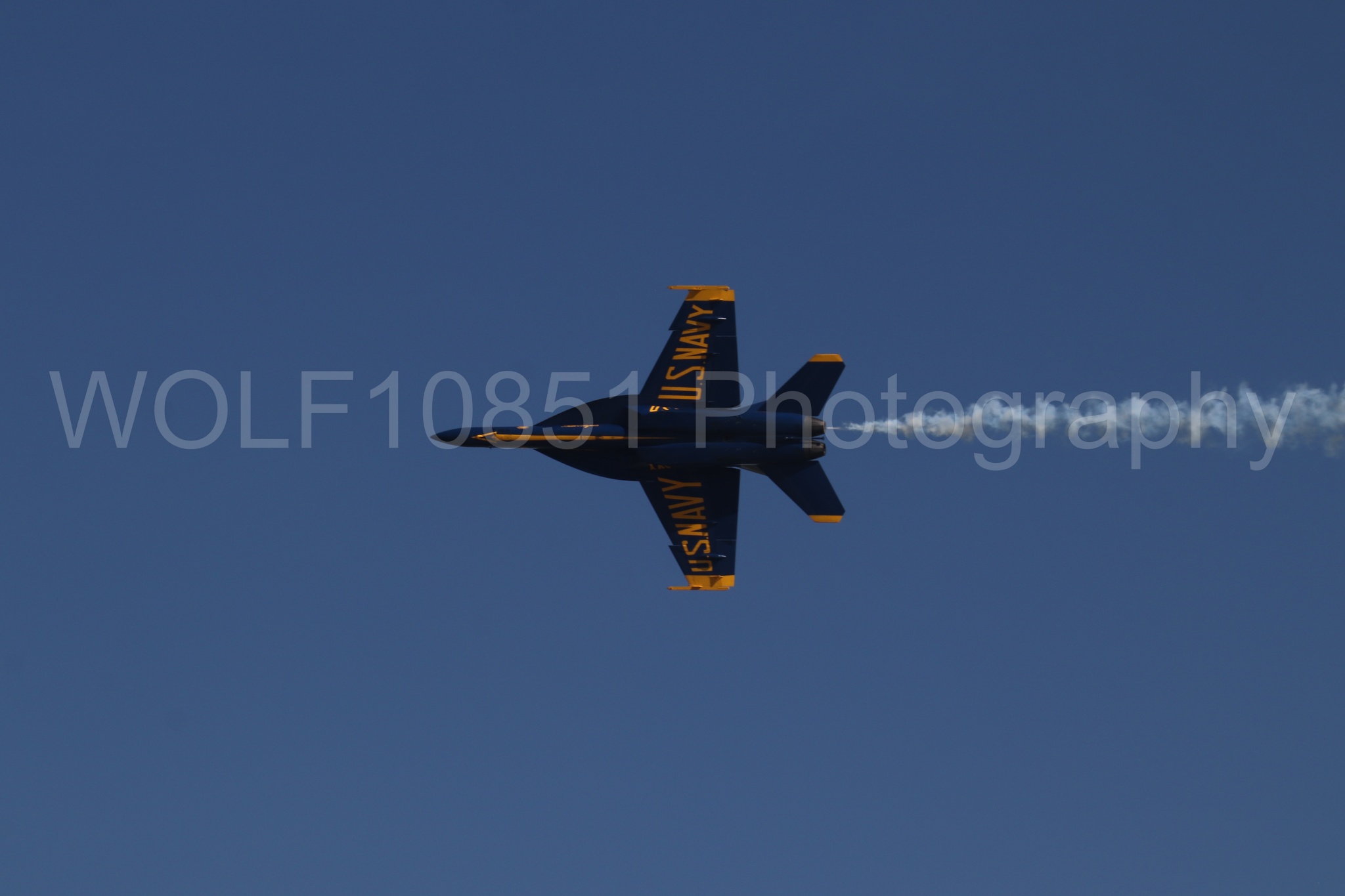 Aviation photography by WOLF10851 featuring FA-18 Super Hornet, Blue Angels, Blue and Gold, Wings Over Solano 2024.