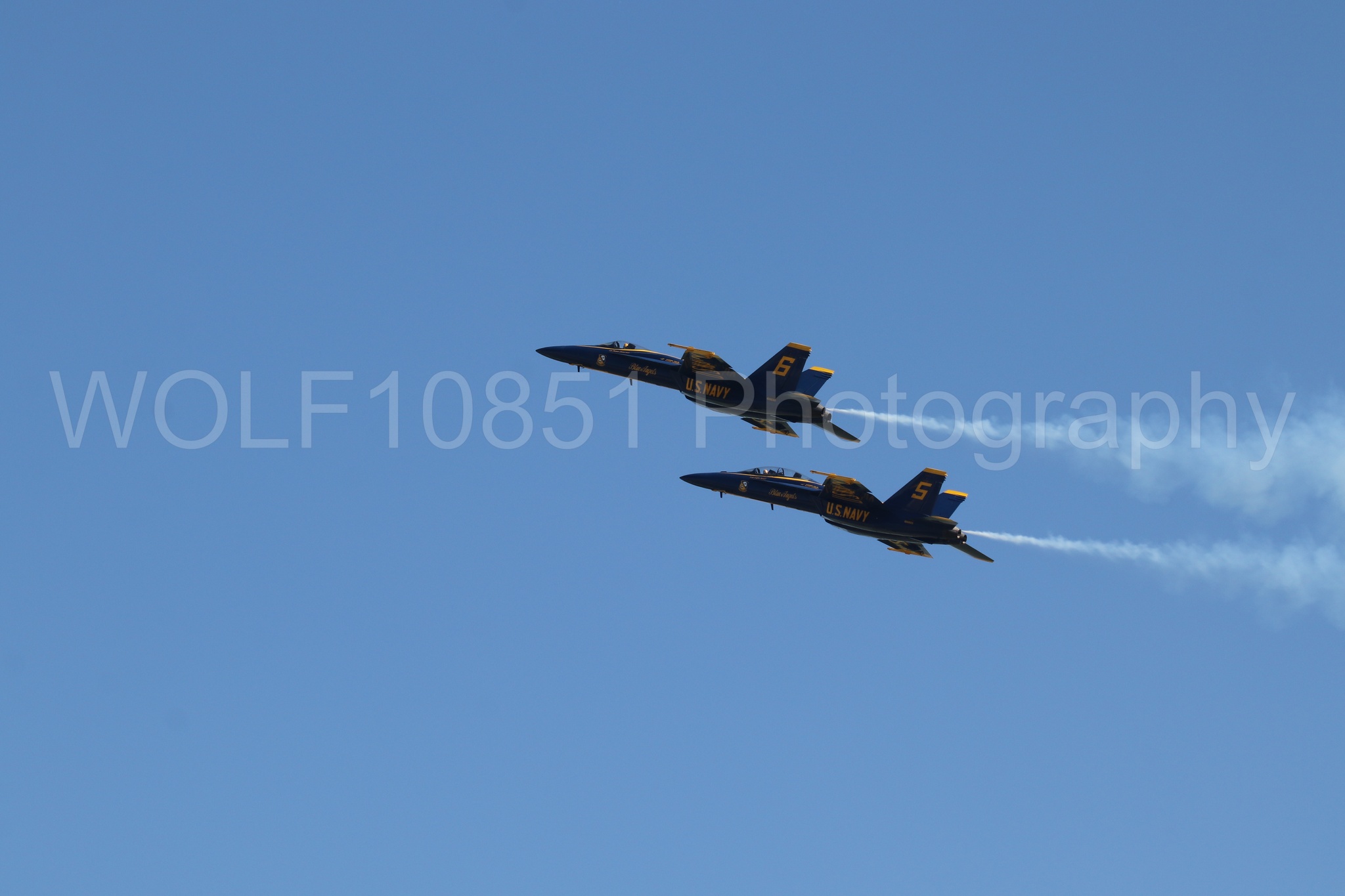 Aviation photography by WOLF10851 featuring FA-18 Super Hornet, Blue Angels, Blue and Gold, Wings Over Solano 2024.