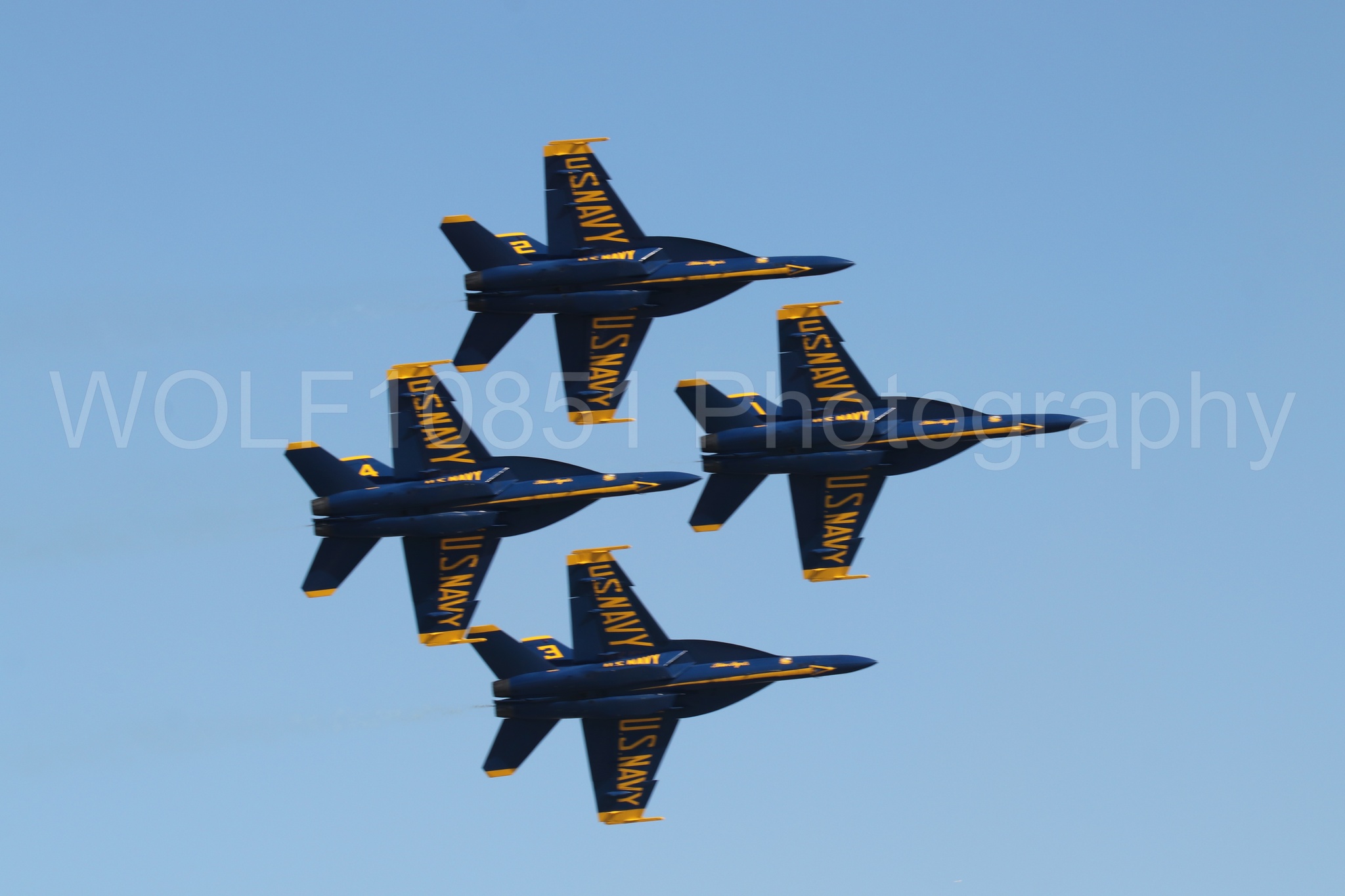 Aviation photography by WOLF10851 featuring FA-18 Super Hornet, Blue Angels, Blue and Gold, Wings Over Solano 2024.