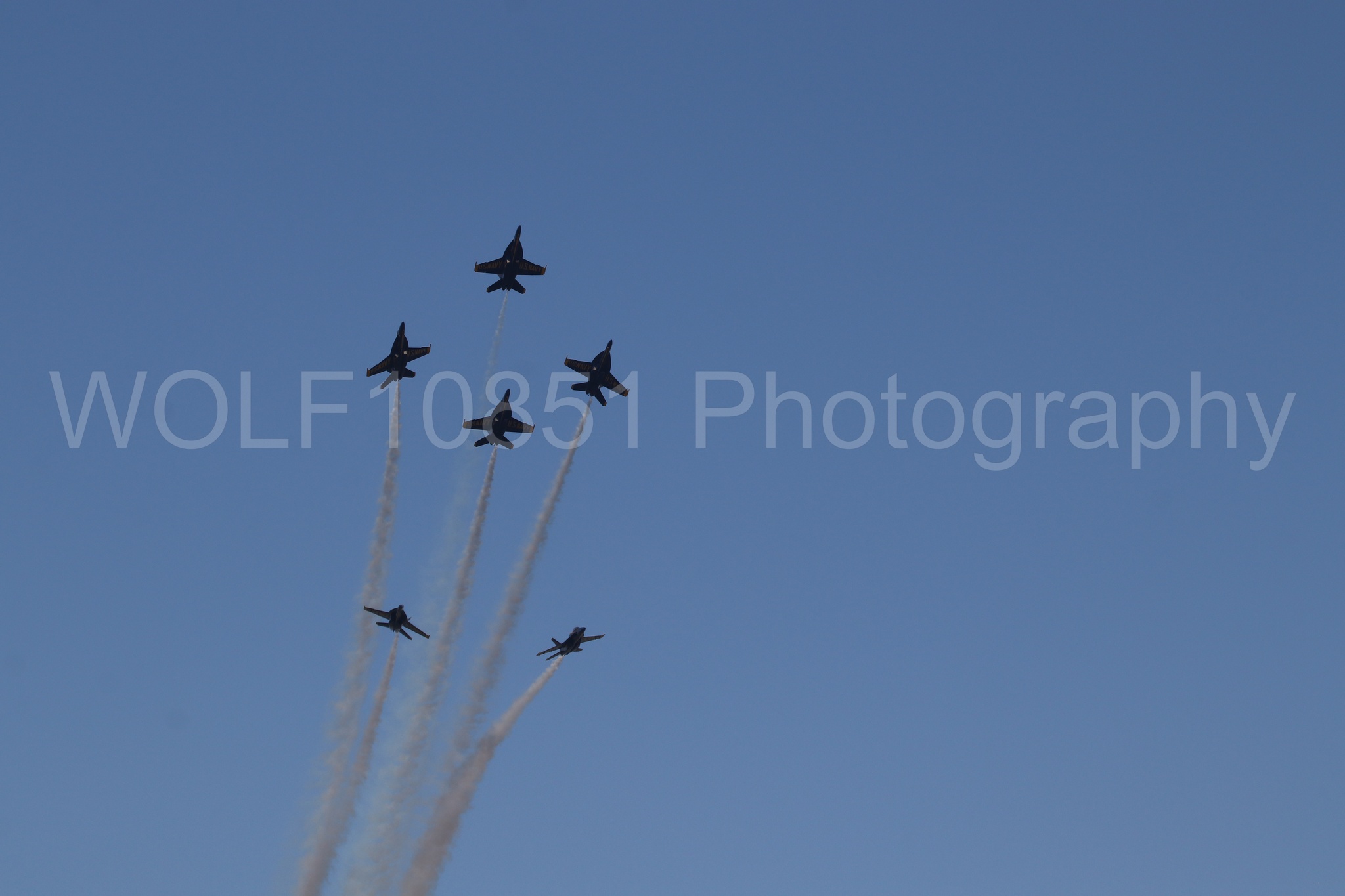 Aviation photography by WOLF10851 featuring FA-18 Super Hornet, Blue Angels, Blue and Gold, Wings Over Solano 2024.
