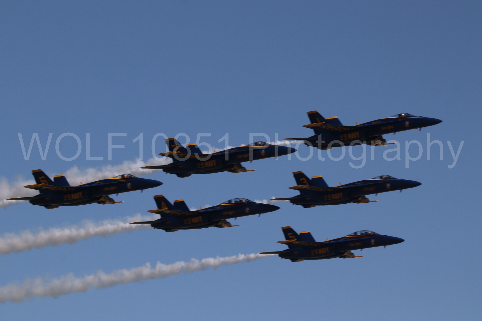 Aviation photography by WOLF10851 featuring FA-18 Super Hornet, Blue Angels, Blue and Gold, Wings Over Solano 2024.