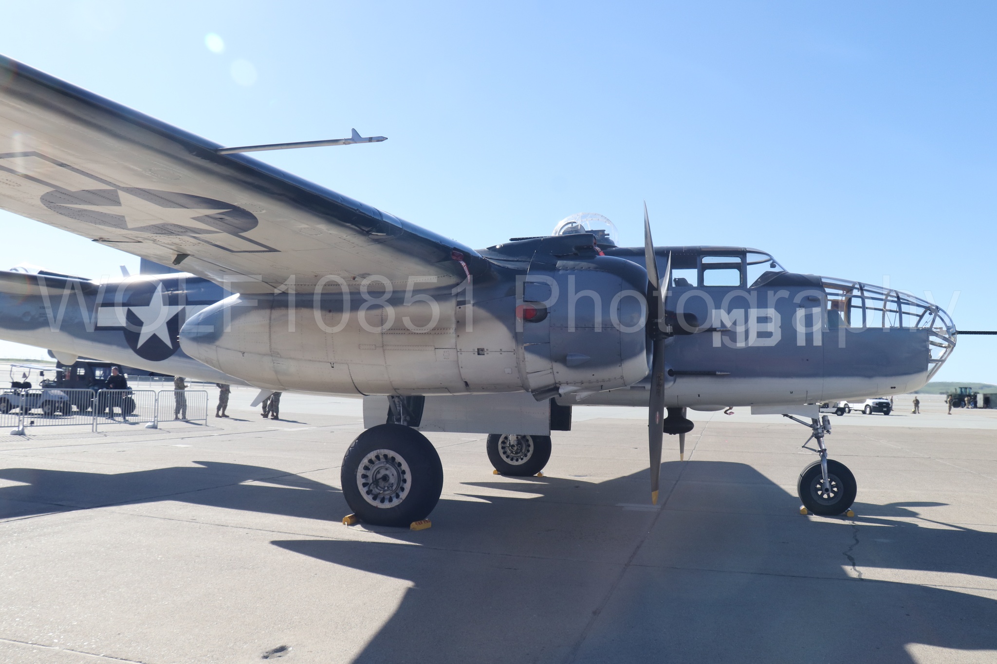 Aviation photography by WOLF10851 featuring Static Display, Semper Fi, PBJ-1J, Wings Over Solano 2024.