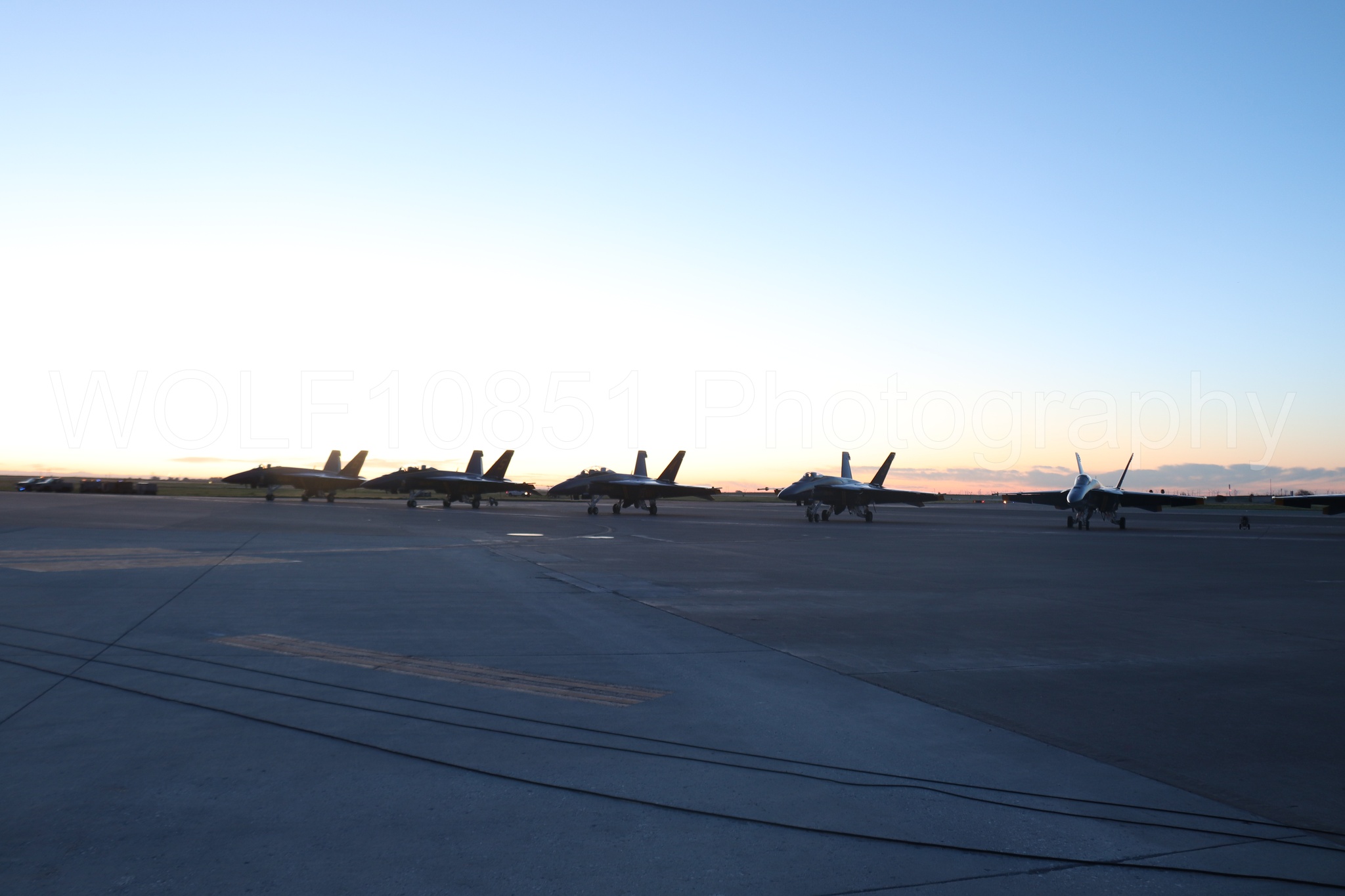 Aviation photography by WOLF10851 featuring FA-18 Super Hornet, Static Display, Blue Angels, Blue and Gold, Golden Hour.