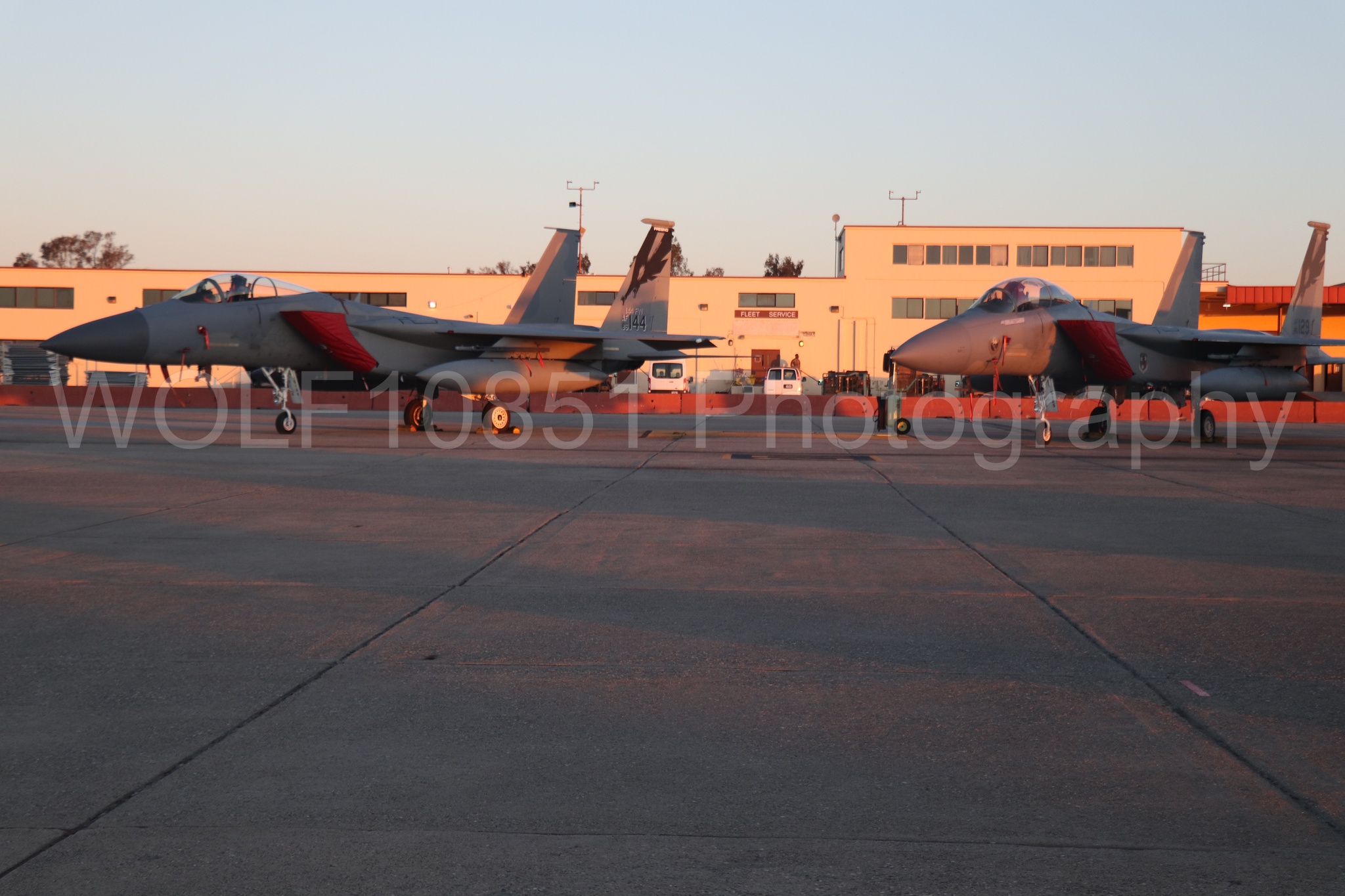 Aviation photography by WOLF10851 featuring Featured, Static Display, F-15 Eagle, Golden Hour, Hero.