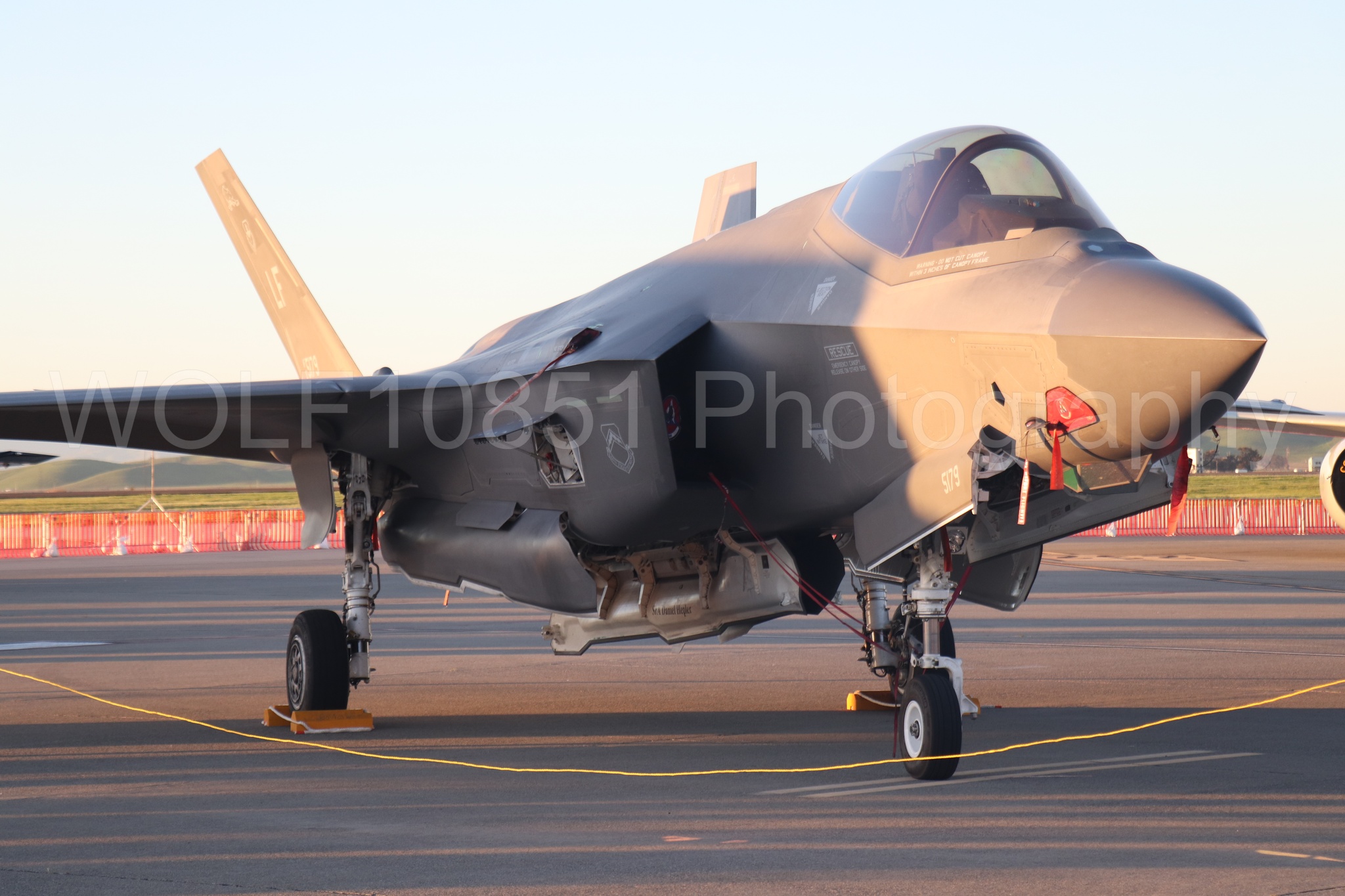Aviation photography by WOLF10851 featuring Static Display, F-35 Lightning 2, Wings Over Solano 2024.