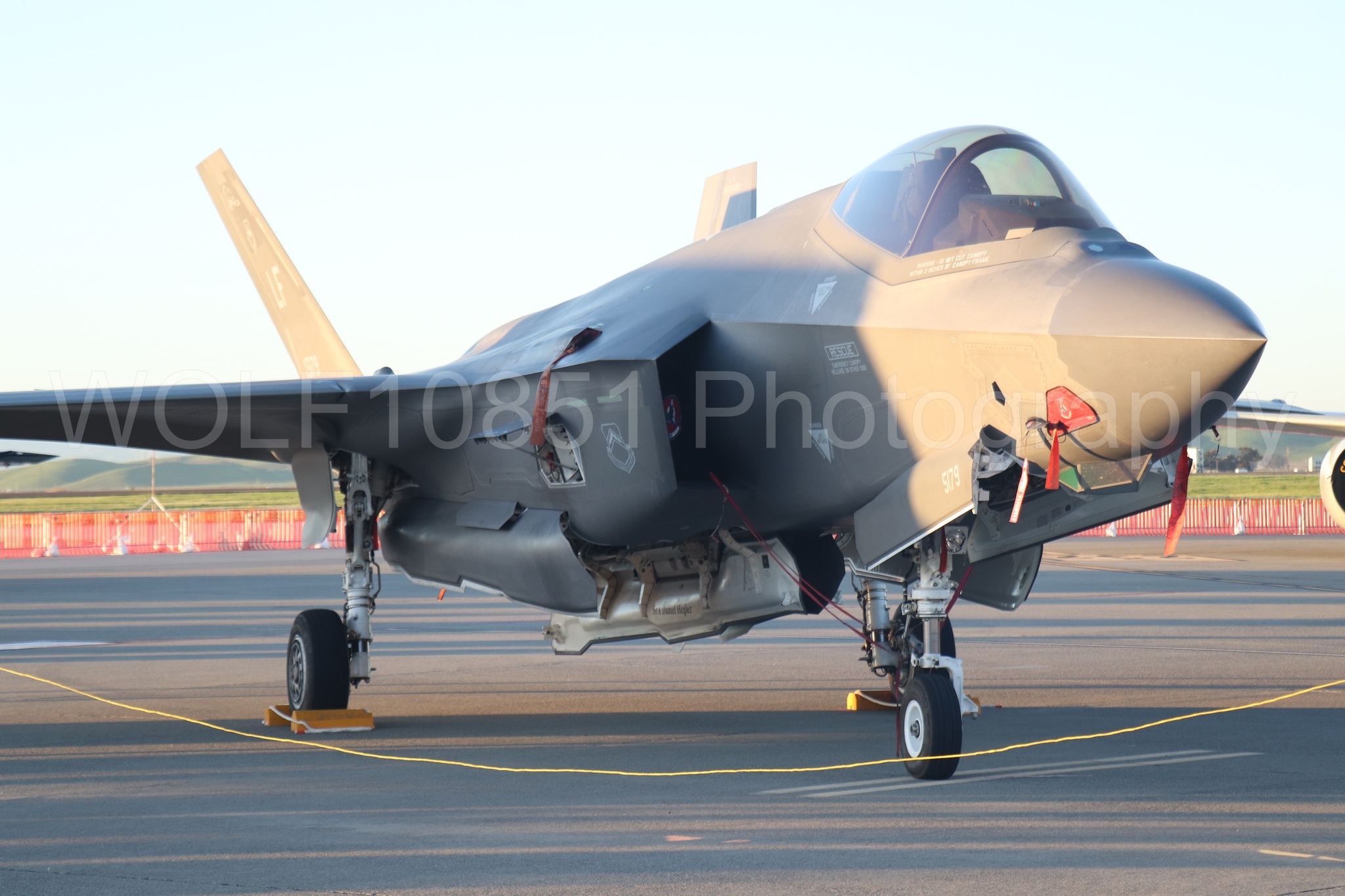 Aviation photography by WOLF10851 featuring Static Display, F-35 Lightning 2, Wings Over Solano 2024.