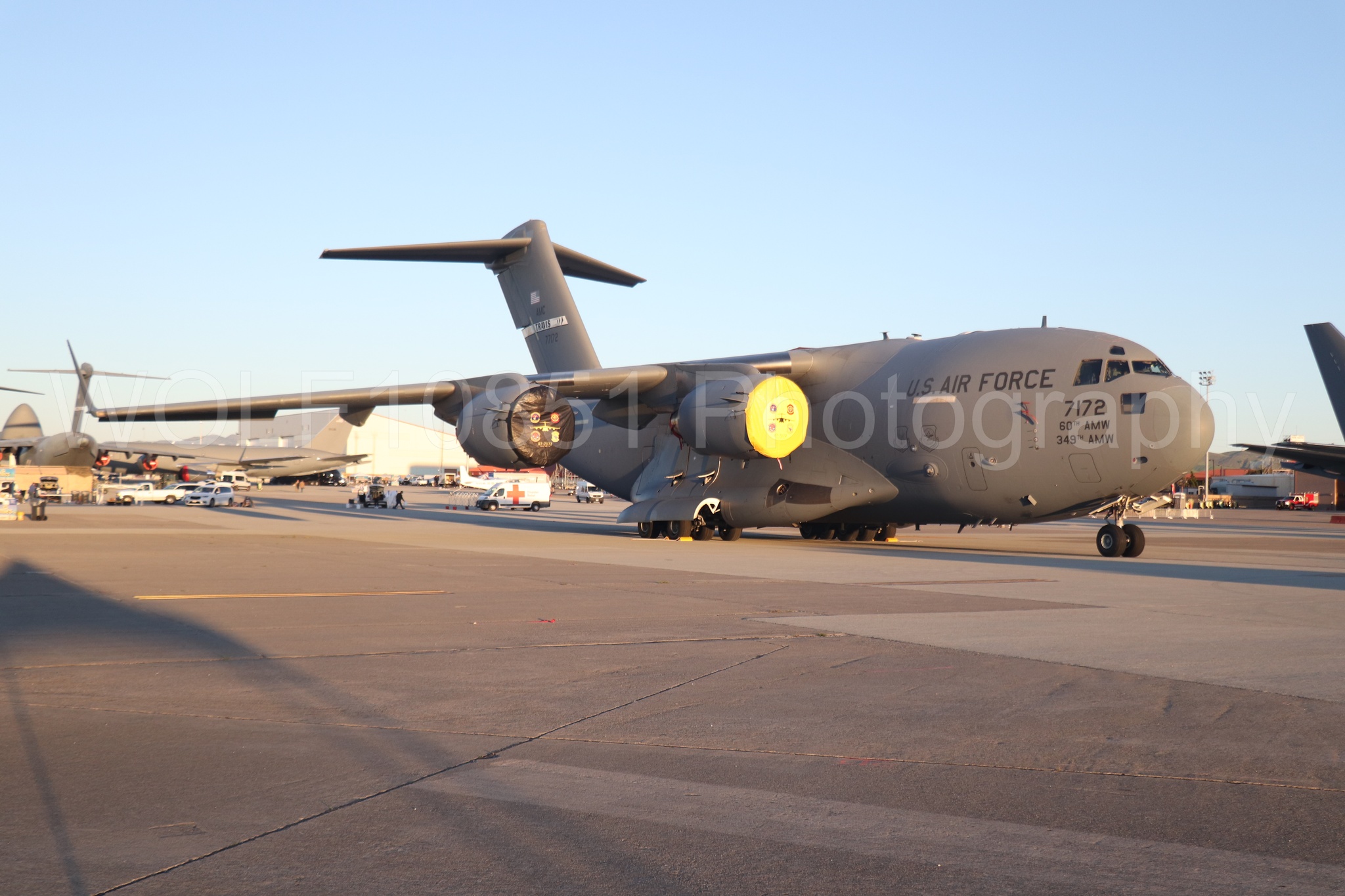 Aviation photography by WOLF10851 featuring Static Display, C-17 Globemaster, Wings Over Solano 2024.