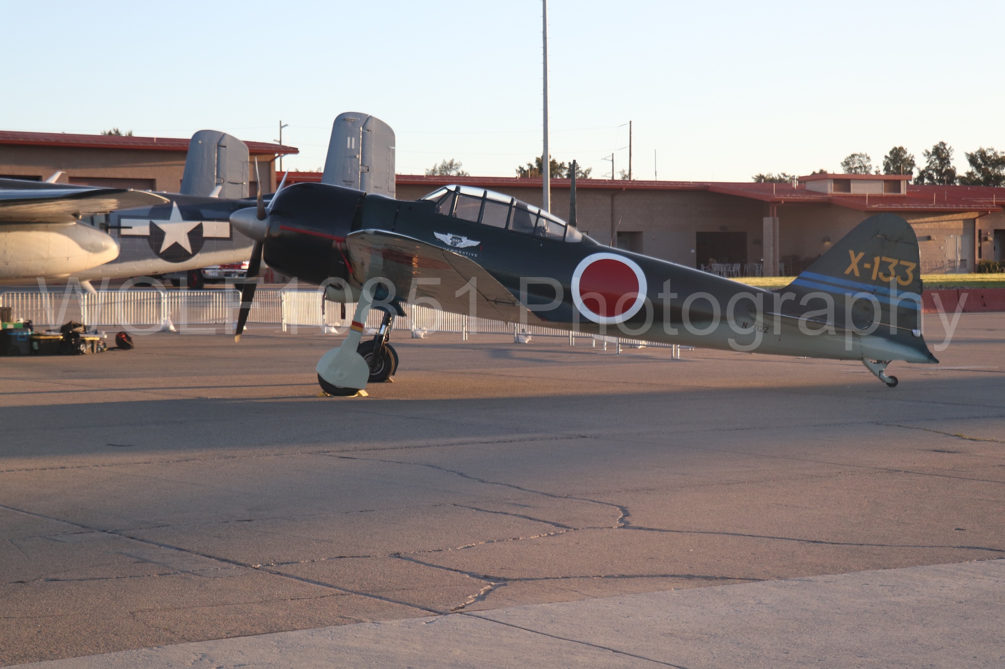 Aviation photography by WOLF10851 featuring Static Display, A-6m Zero, Wings Over Solano 2024.