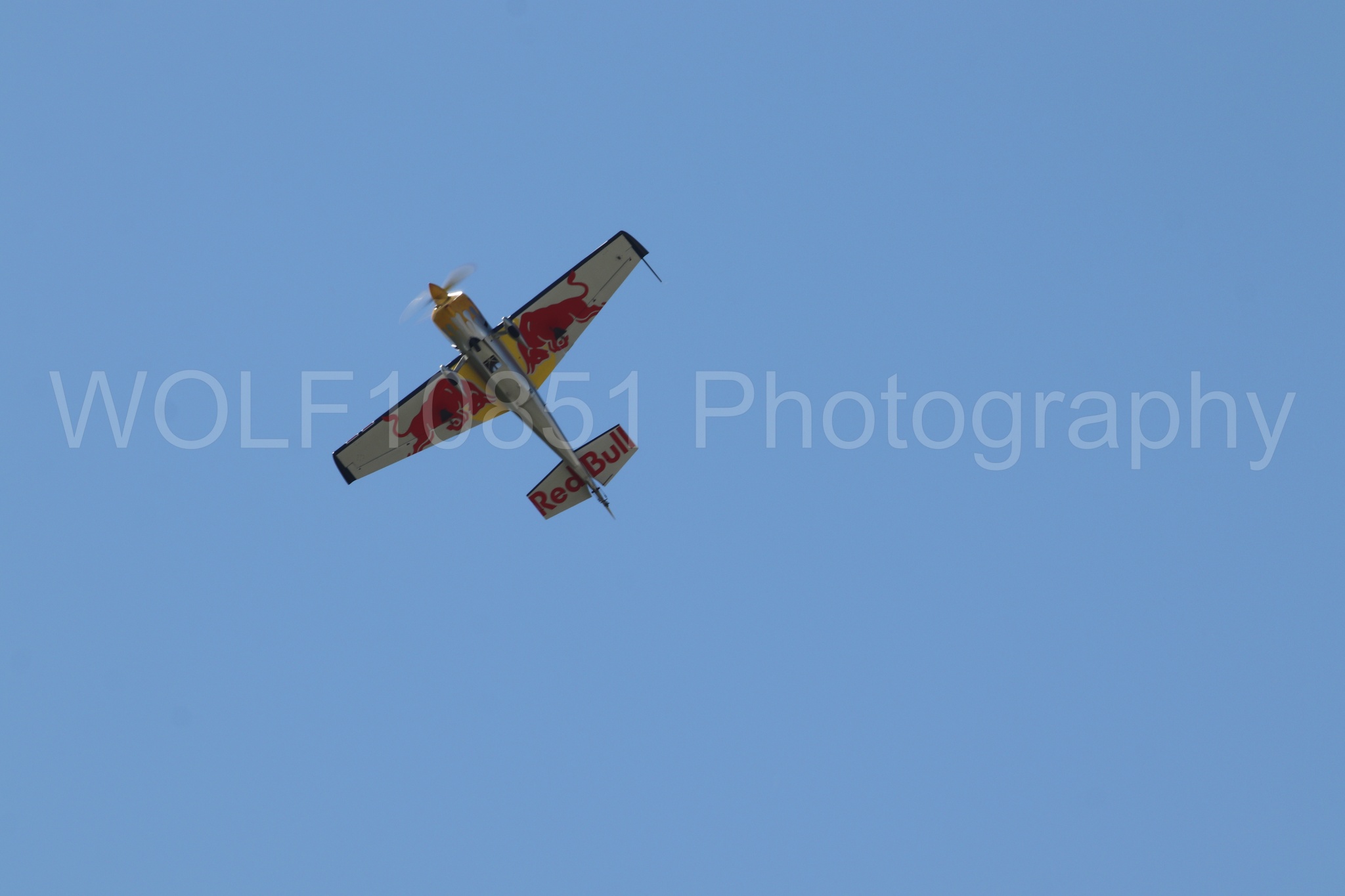 Aviation photography by WOLF10851 featuring Edge 540, Wings Over Solano 2024, Kirby Chambliss, Red Bull.