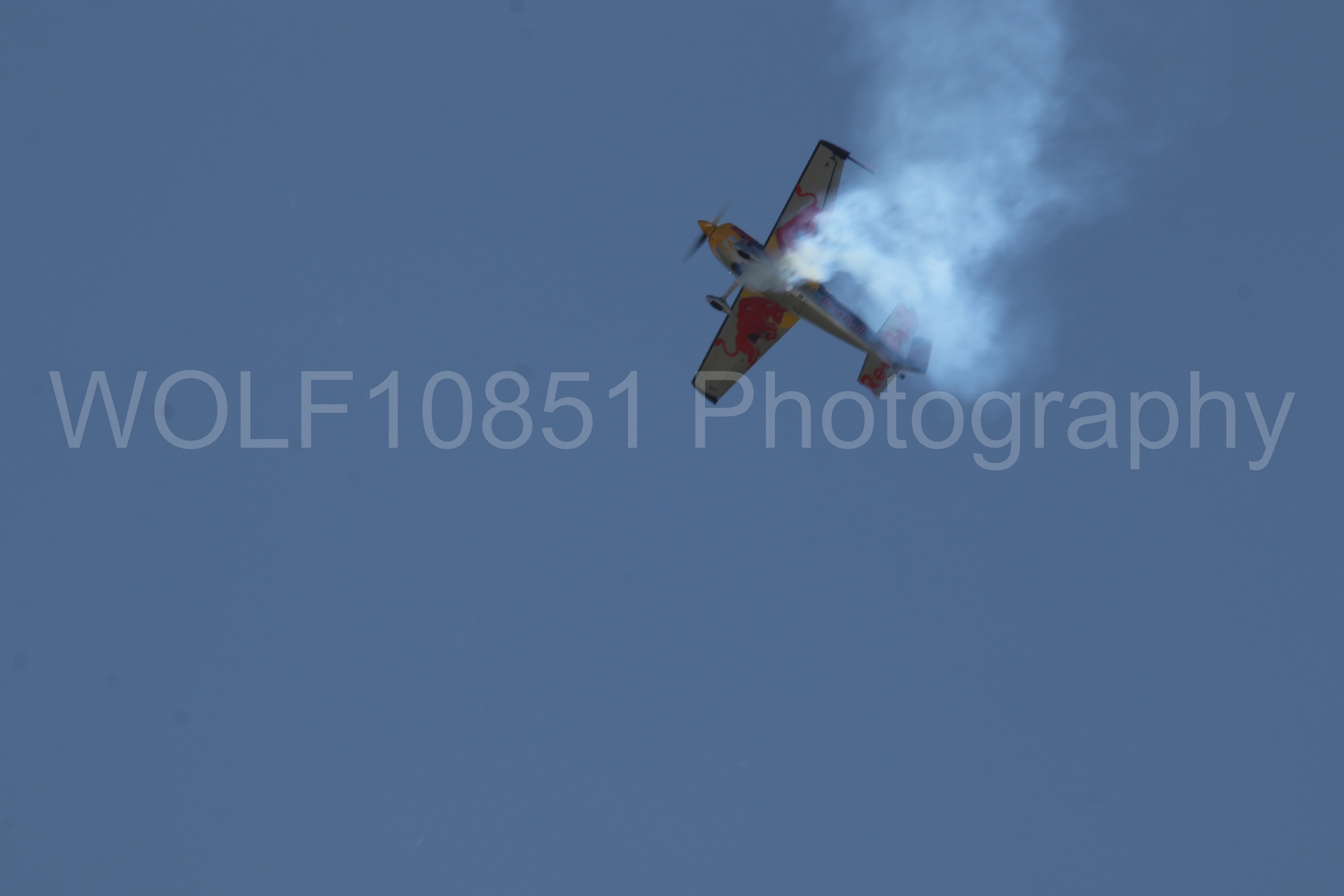 Aviation photography by WOLF10851 featuring Edge 540, Wings Over Solano 2024, Kirby Chambliss, Red Bull.