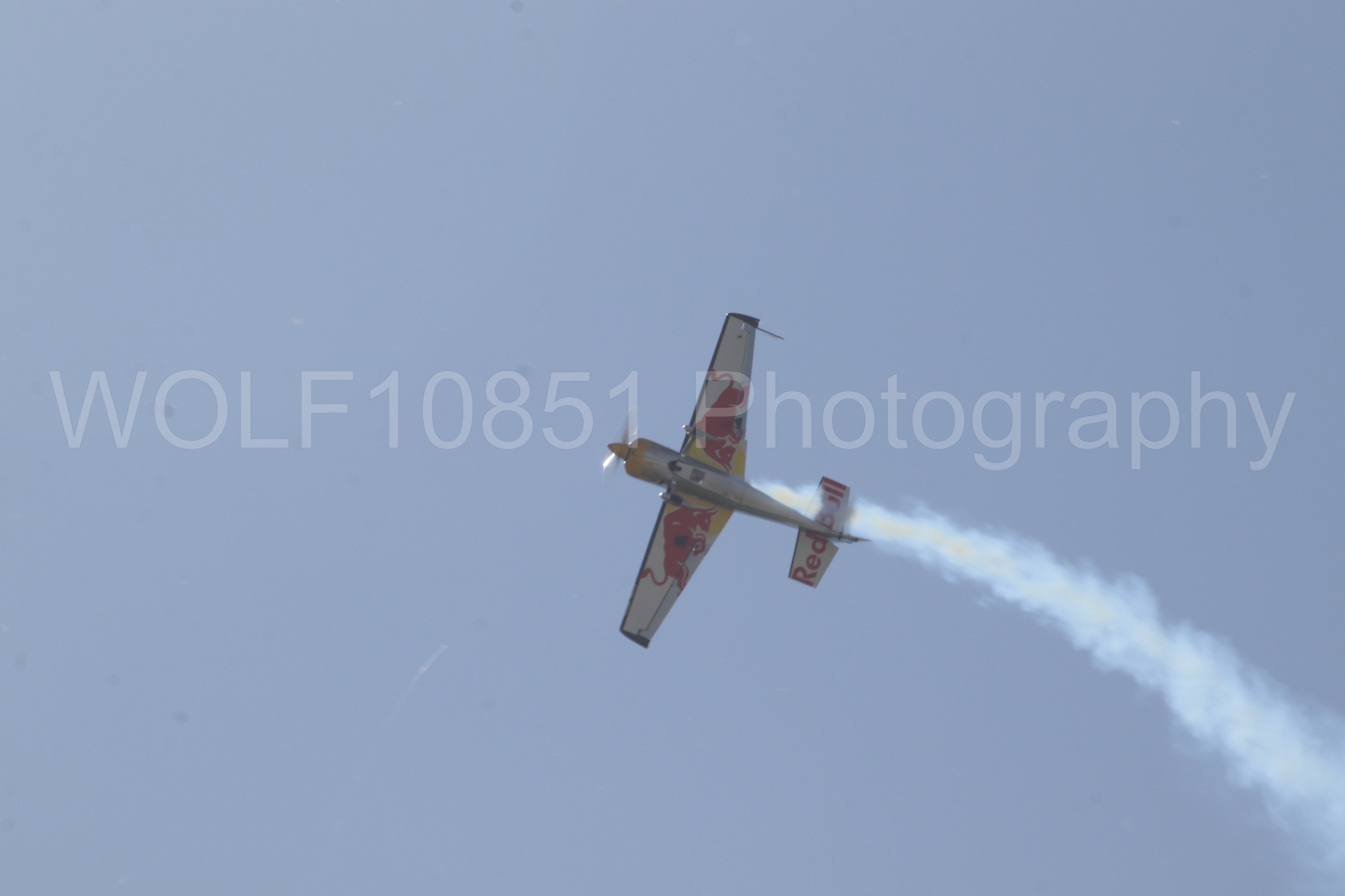 Aviation photography by WOLF10851 featuring Edge 540, Wings Over Solano 2024, Kirby Chambliss, Red Bull.