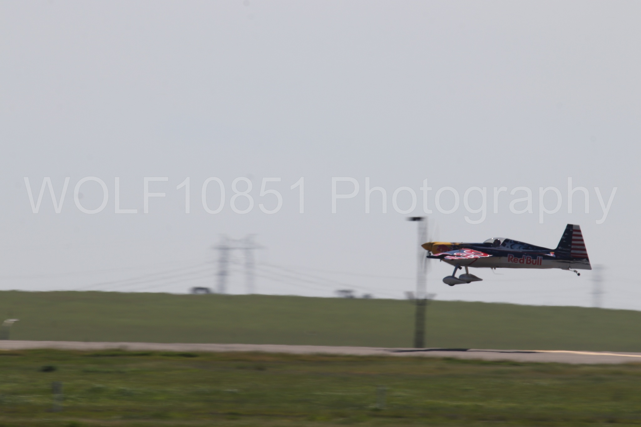 Aviation photography by WOLF10851 featuring Edge 540, Wings Over Solano 2024, Kirby Chambliss, Red Bull.