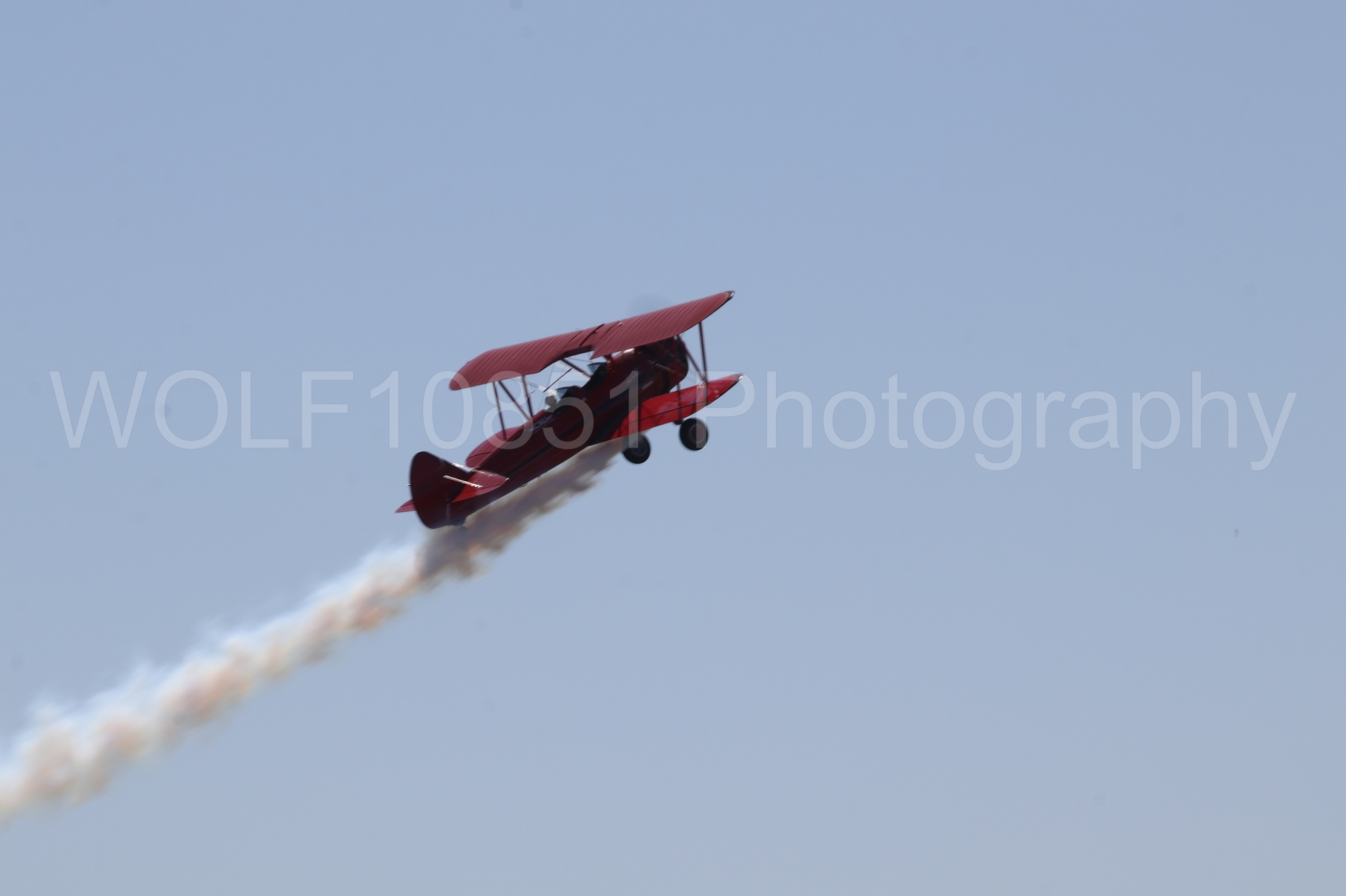 Aviation photography by WOLF10851 featuring Boeing Stearman bi-plane, Vicky Benzing, Wings Over Solano 2024.