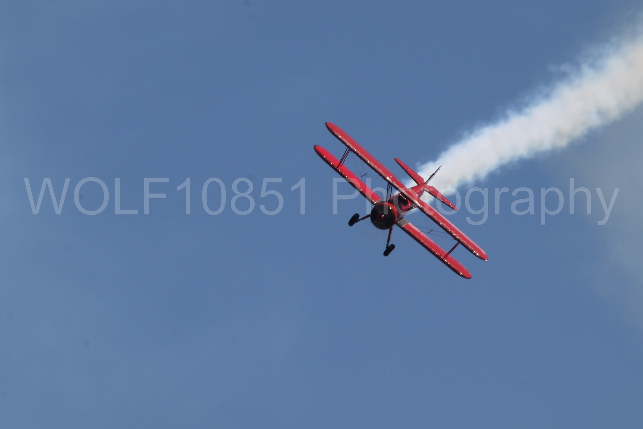 Aviation photography by WOLF10851 featuring Boeing Stearman bi-plane, Vicky Benzing, Wings Over Solano 2024.