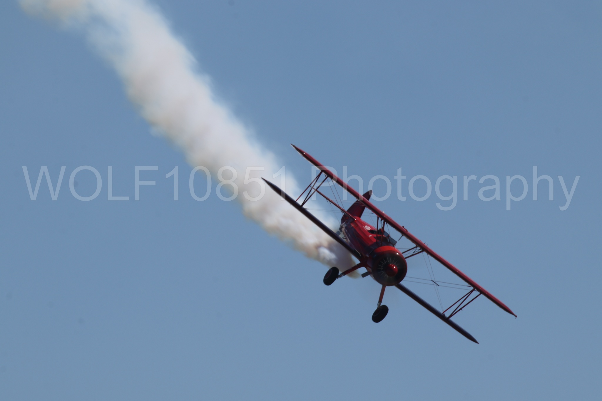 Aviation photography by WOLF10851 featuring Boeing Stearman bi-plane, Vicky Benzing, Wings Over Solano 2024.