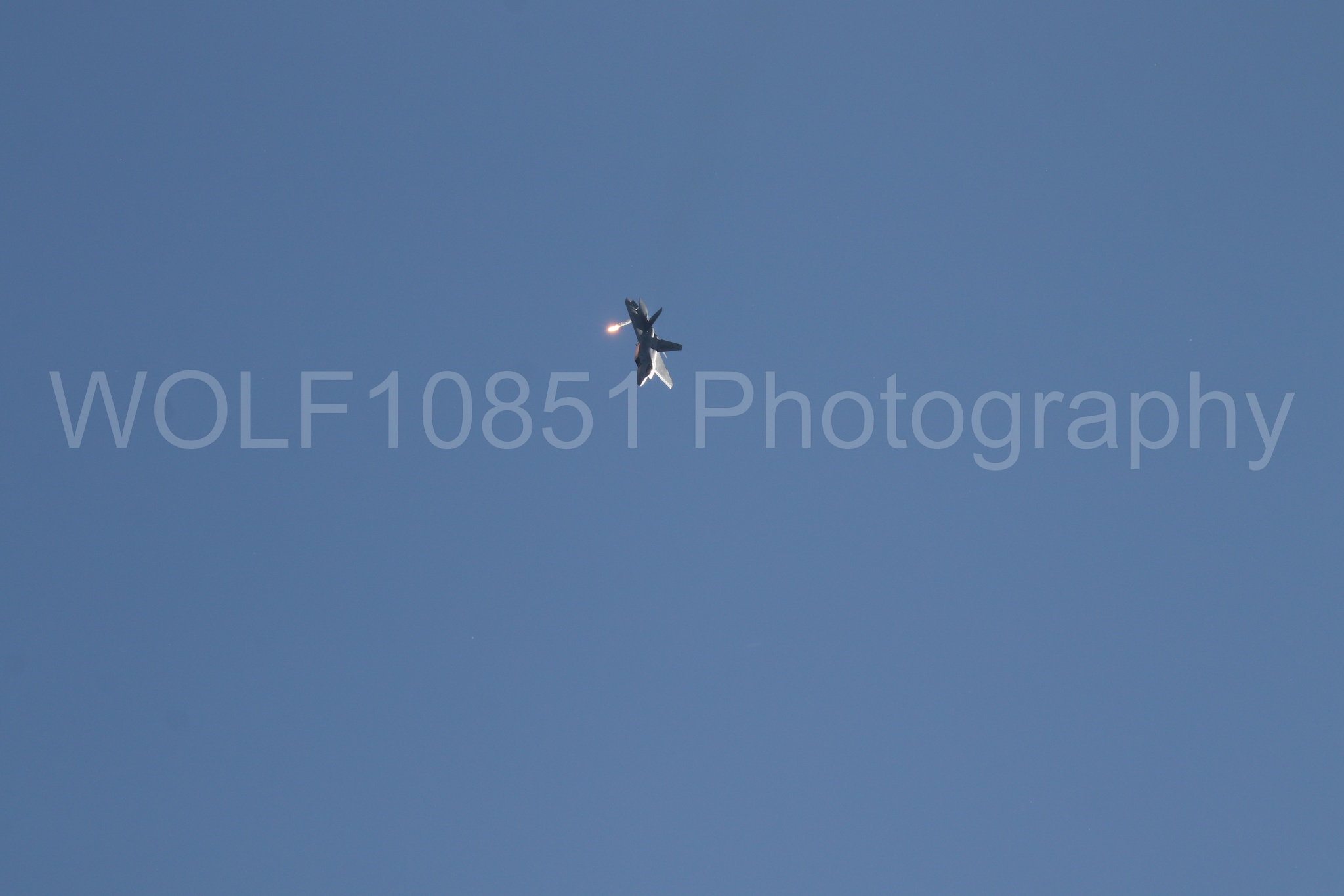 Aviation photography by WOLF10851 featuring F-22 Raptor, Raptor Demo Team, Wings Over Solano 2024.