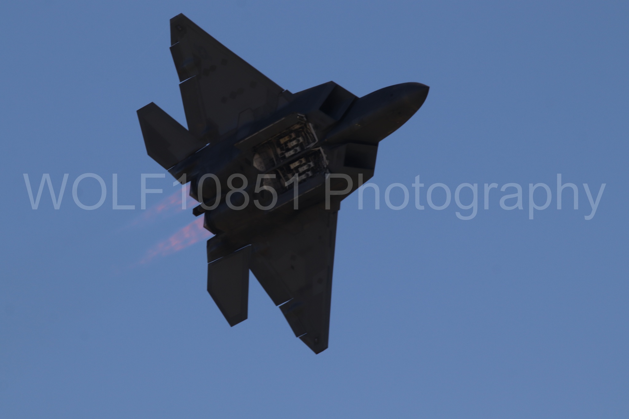 Aviation photography by WOLF10851 featuring F-22 Raptor, Raptor Demo Team, Wings Over Solano 2024.
