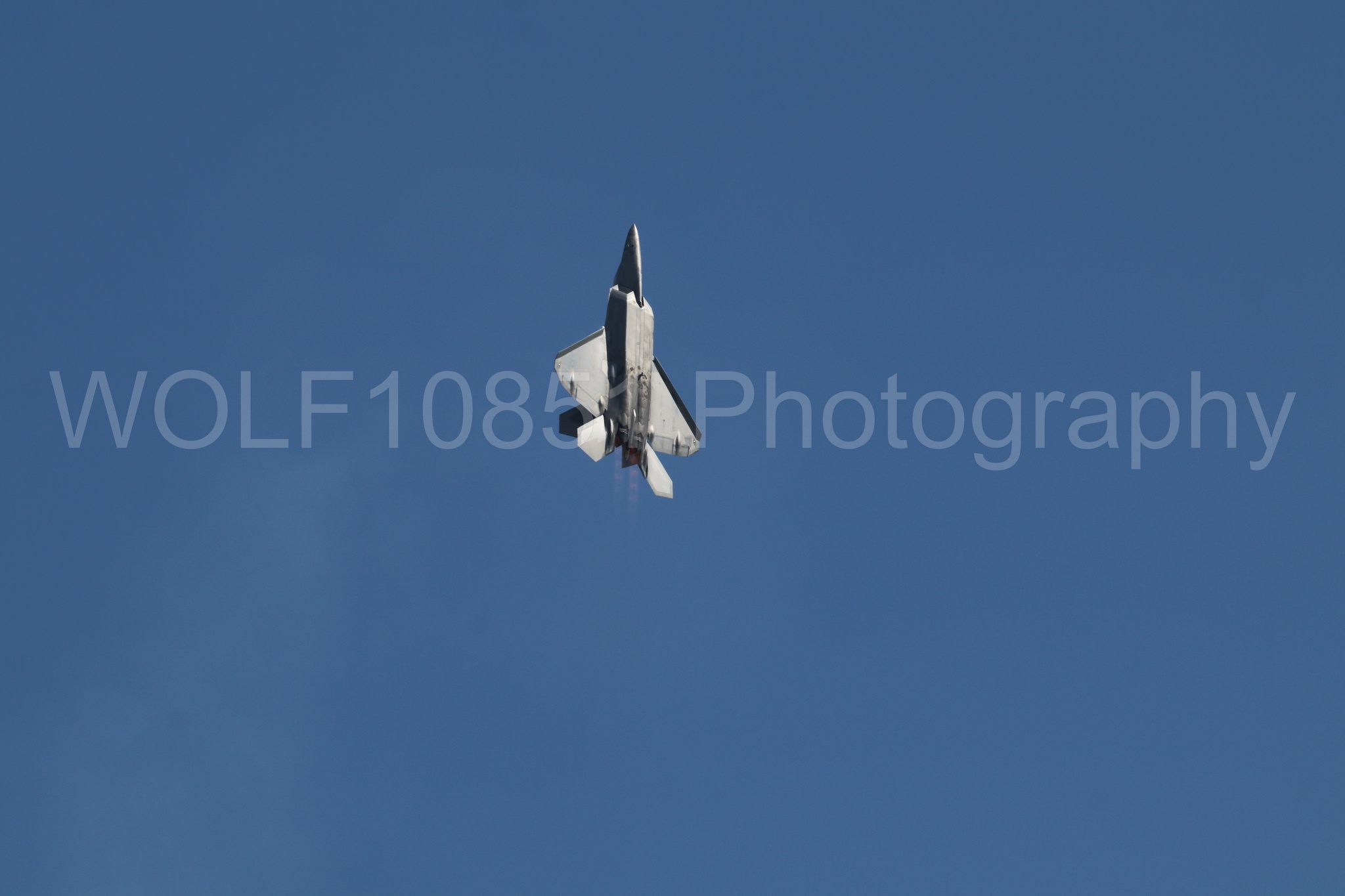 Aviation photography by WOLF10851 featuring F-22 Raptor, Raptor Demo Team, Wings Over Solano 2024.