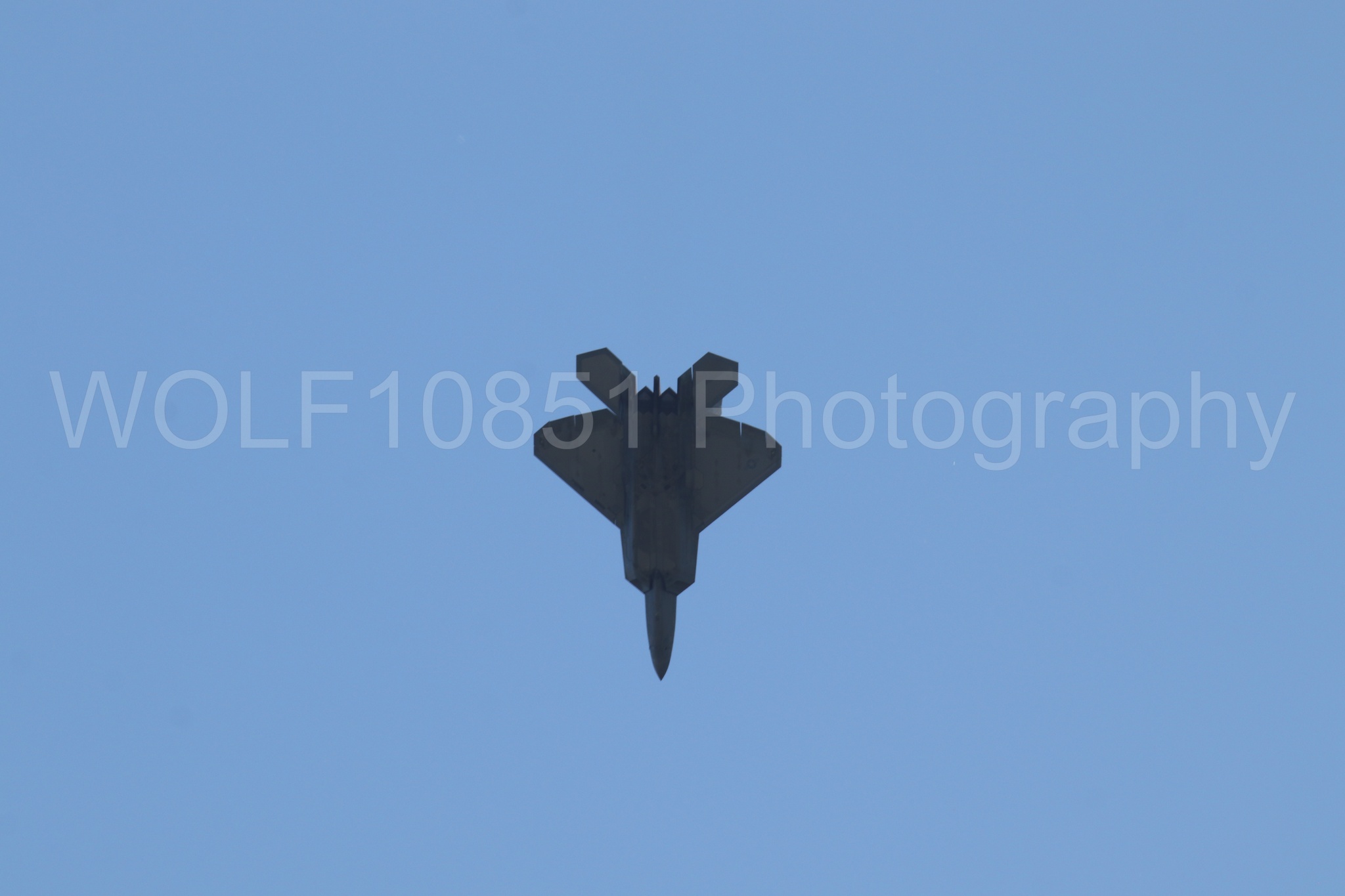 Aviation photography by WOLF10851 featuring F-22 Raptor, Raptor Demo Team, Wings Over Solano 2024.