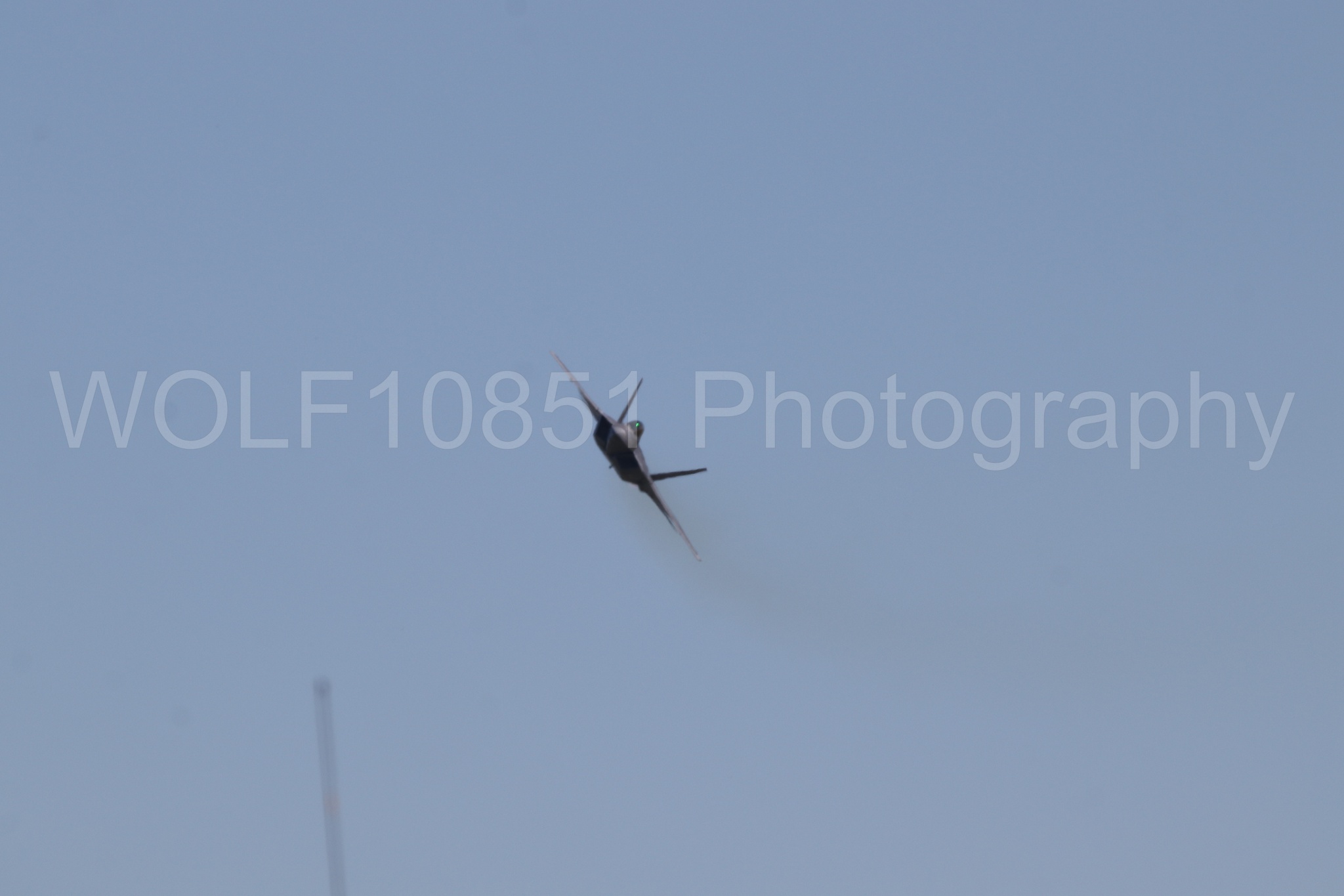 Aviation photography by WOLF10851 featuring F-22 Raptor, Raptor Demo Team, Wings Over Solano 2024.