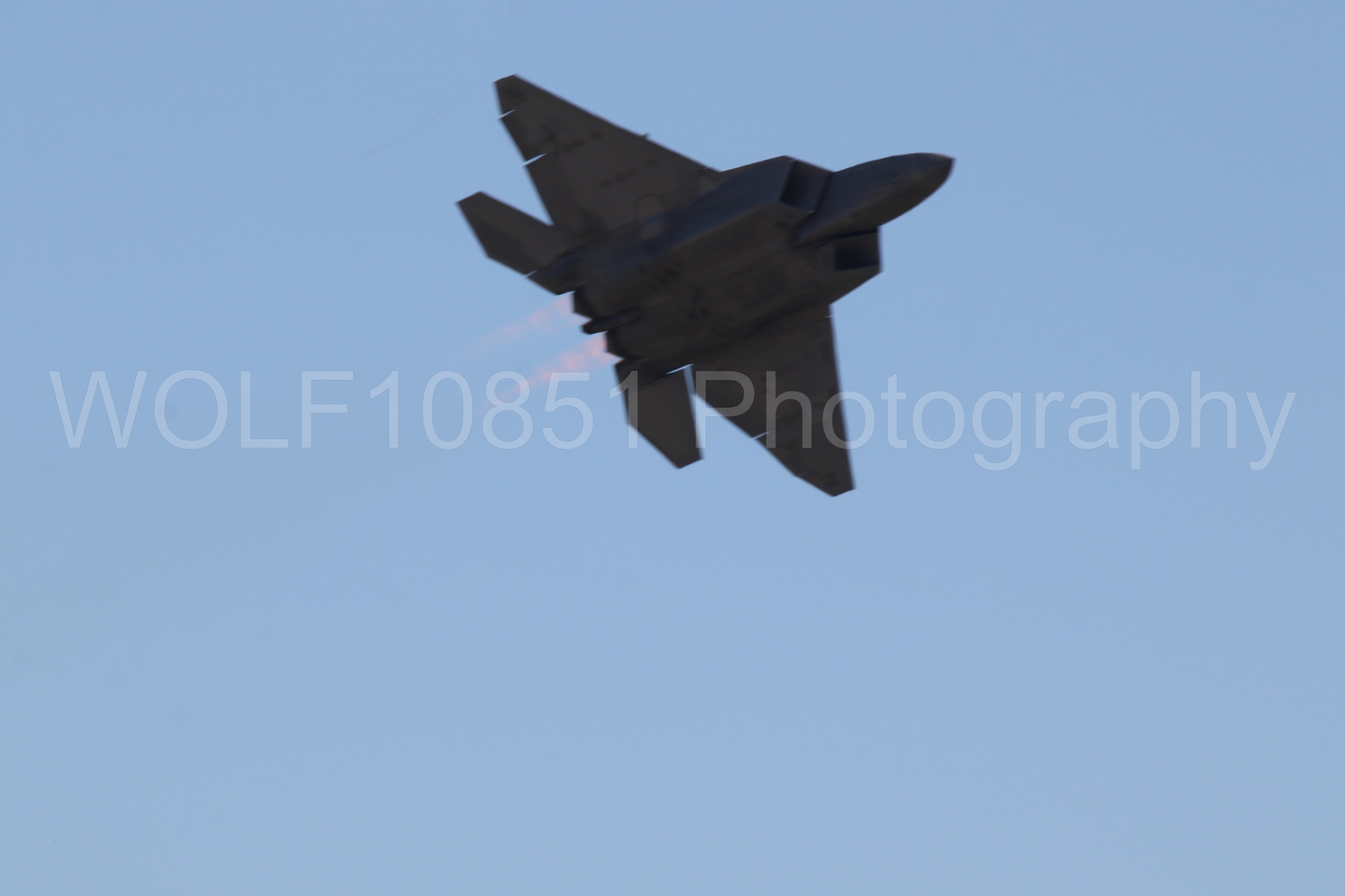 Aviation photography by WOLF10851 featuring F-22 Raptor, Raptor Demo Team, Wings Over Solano 2024.