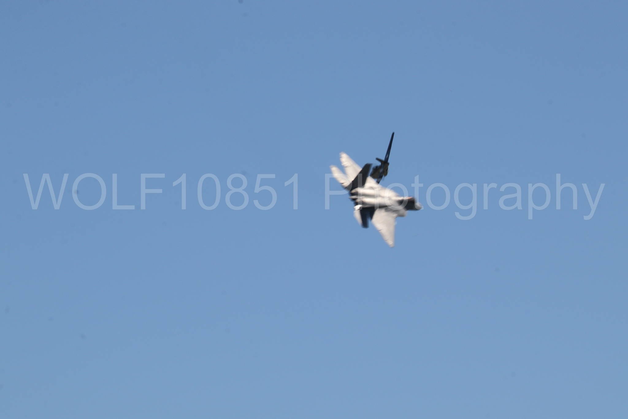 Aviation photography by WOLF10851 featuring F-22 Raptor, Raptor Demo Team, Wings Over Solano 2024.