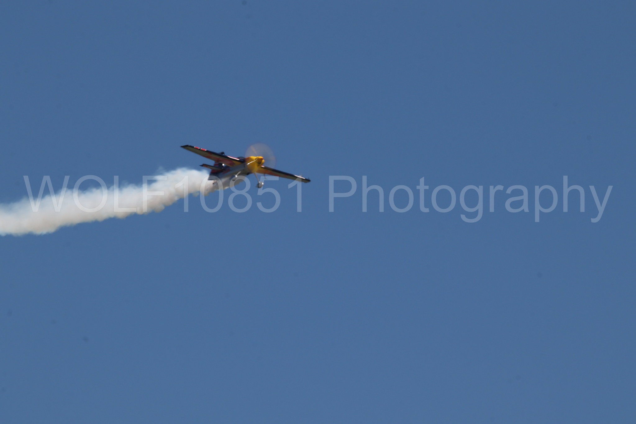 Aviation photography by WOLF10851 featuring Edge 540, Wings Over Solano 2024, Kirby Chambliss, Red Bull.