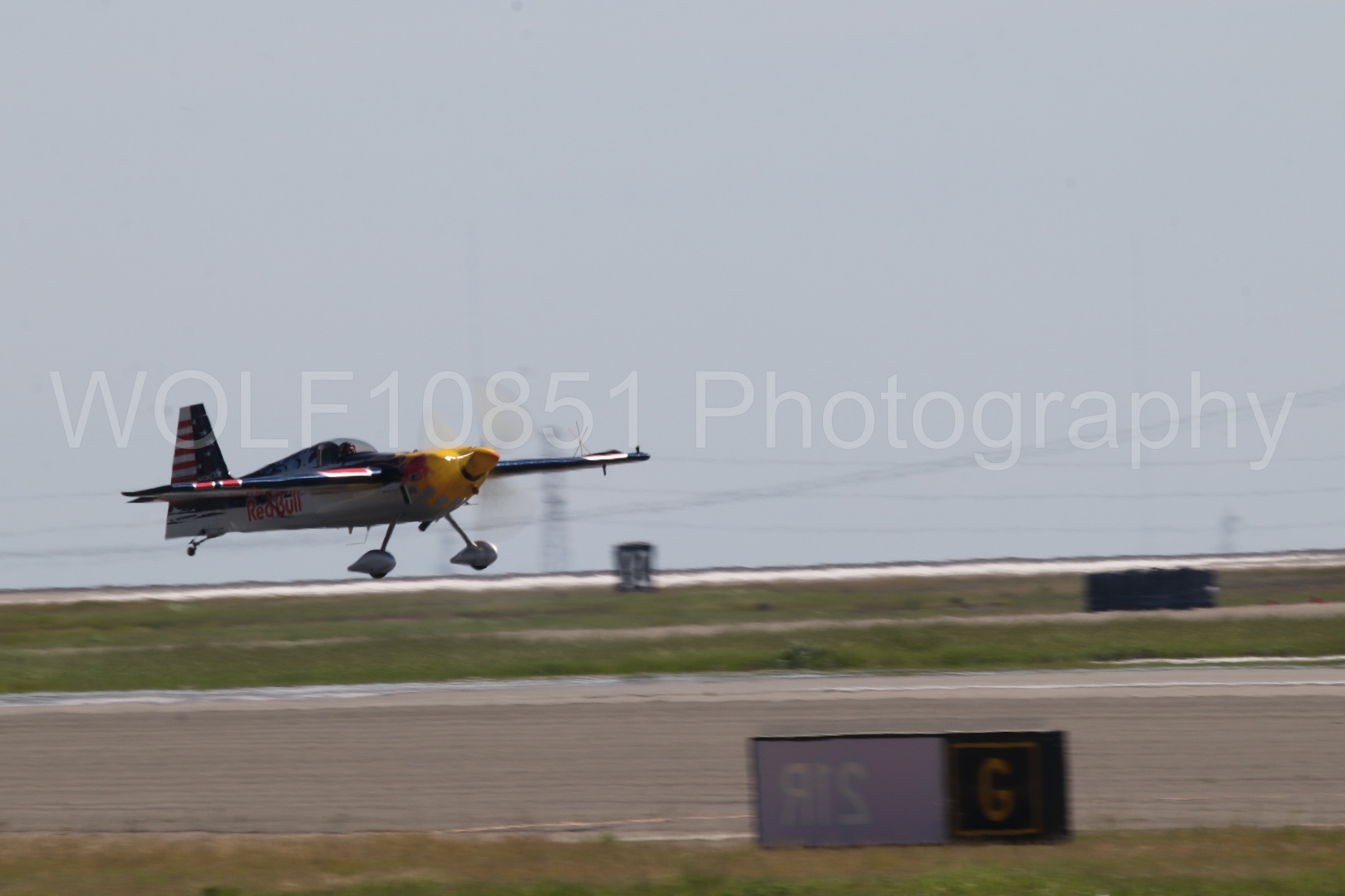 Aviation photography by WOLF10851 featuring Edge 540, Wings Over Solano 2024, Kirby Chambliss, Red Bull.