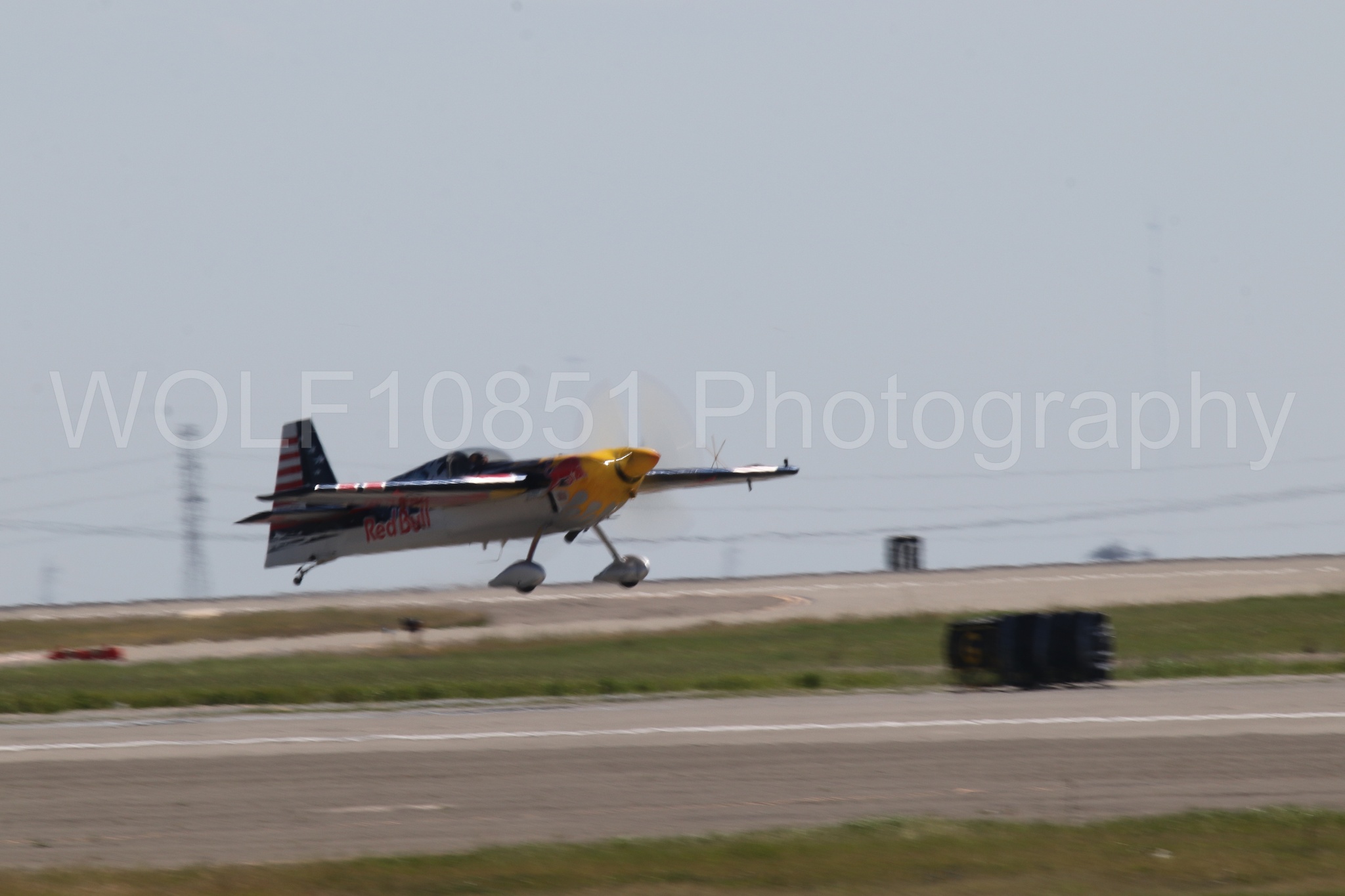 Aviation photography by WOLF10851 featuring Edge 540, Wings Over Solano 2024, Kirby Chambliss, Red Bull.