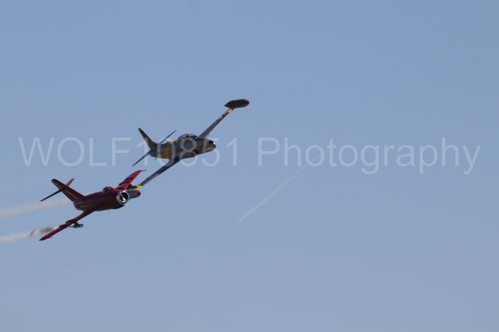 Aviation photography by WOLF10851 featuring T-33 Shooting Star, Mig-17 Fresco, Wings Over Solano 2024, Ace Maker Shows.