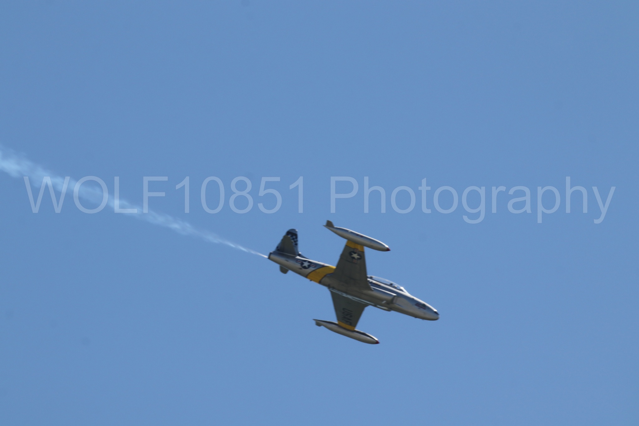 Aviation photography by WOLF10851 featuring T-33 Shooting Star, Wings Over Solano 2024, Ace Maker Shows.