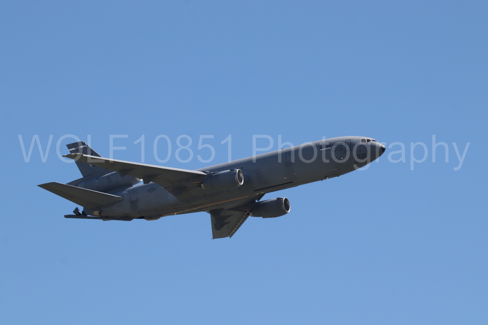 Aviation photography by WOLF10851 featuring KC-10 Extender, Wings Over Solano 2024.