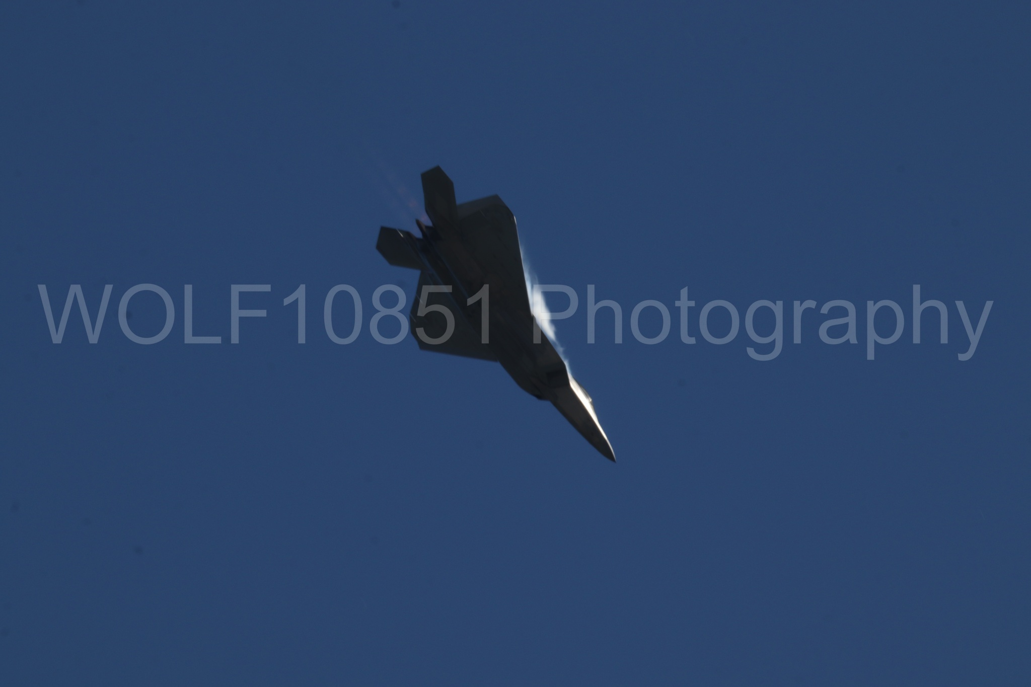 Aviation photography by WOLF10851 featuring F-22 Raptor, Raptor Demo Team, Wings Over Solano 2024.