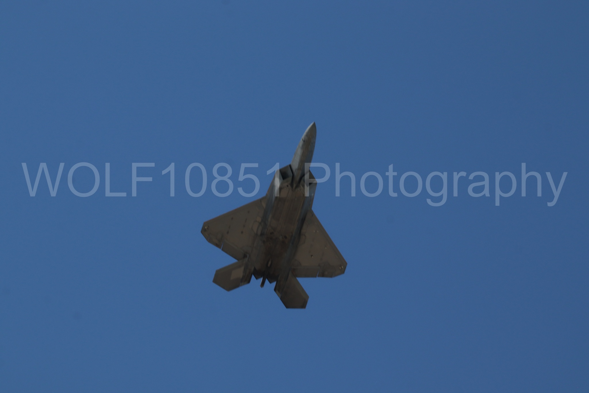 Aviation photography by WOLF10851 featuring F-22 Raptor, Raptor Demo Team, Wings Over Solano 2024.
