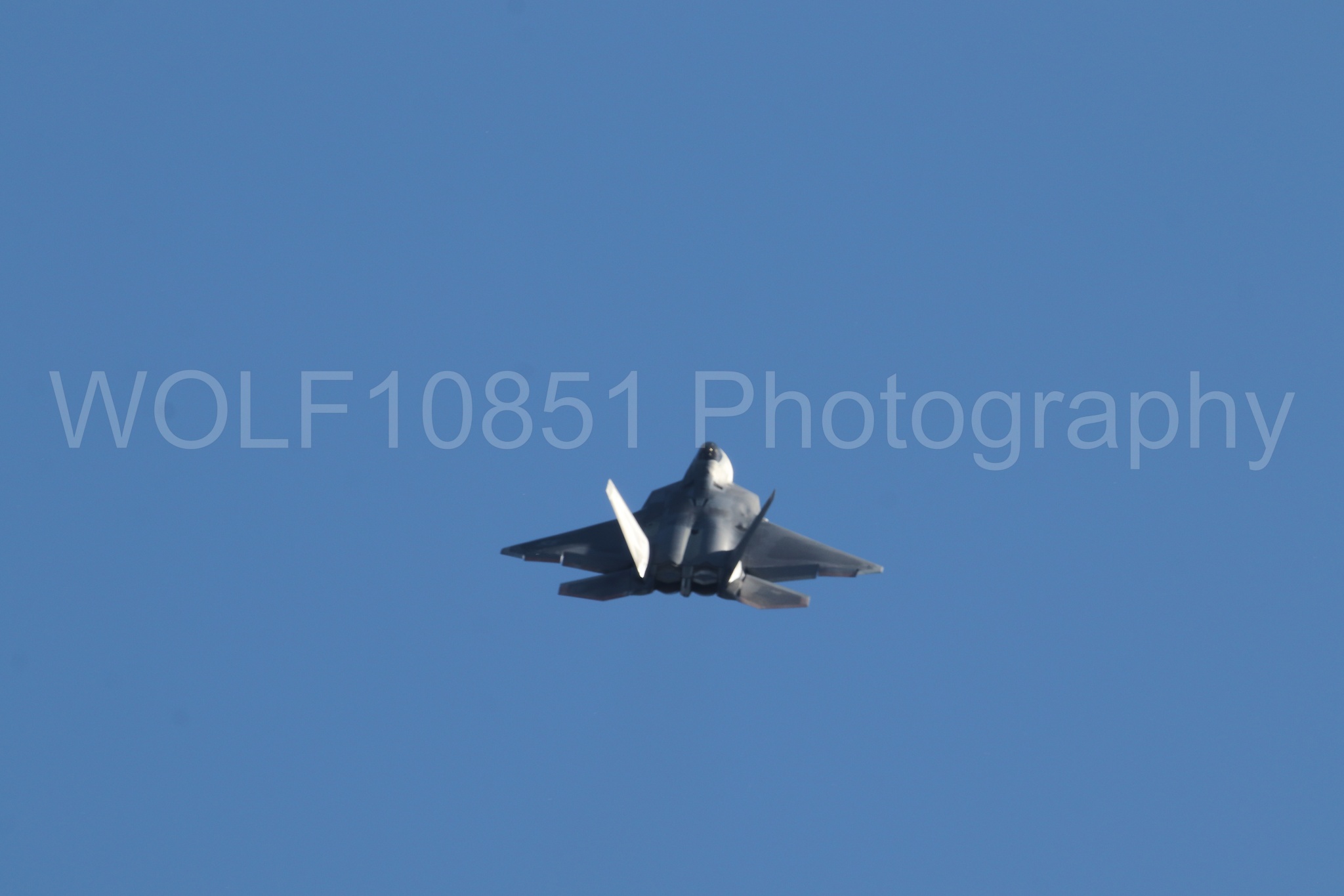 Aviation photography by WOLF10851 featuring F-22 Raptor, Raptor Demo Team, Wings Over Solano 2024.