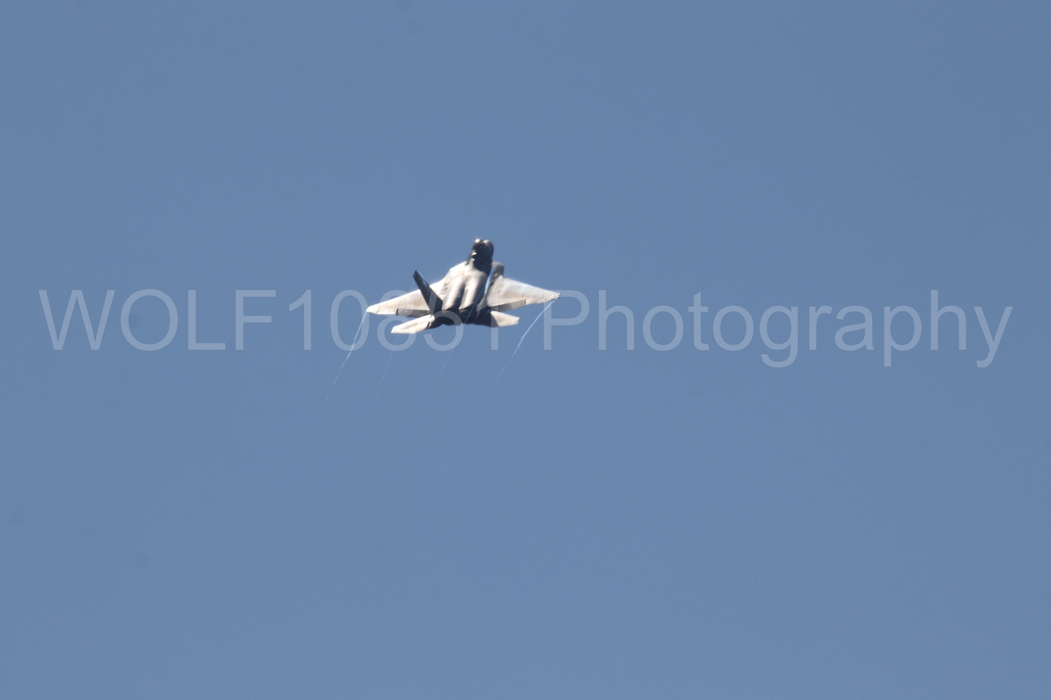 Aviation photography by WOLF10851 featuring F-22 Raptor, Raptor Demo Team, Wings Over Solano 2024.