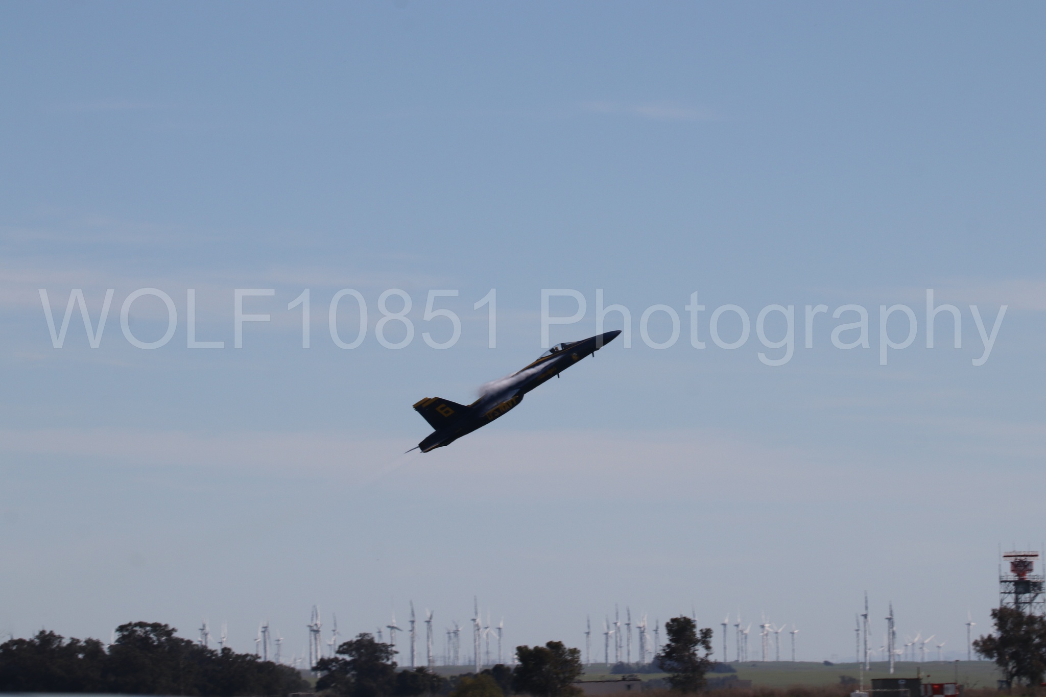 Aviation photography by WOLF10851 featuring FA-18 Super Hornet, Blue Angels, Blue and Gold, Wings Over Solano 2024.