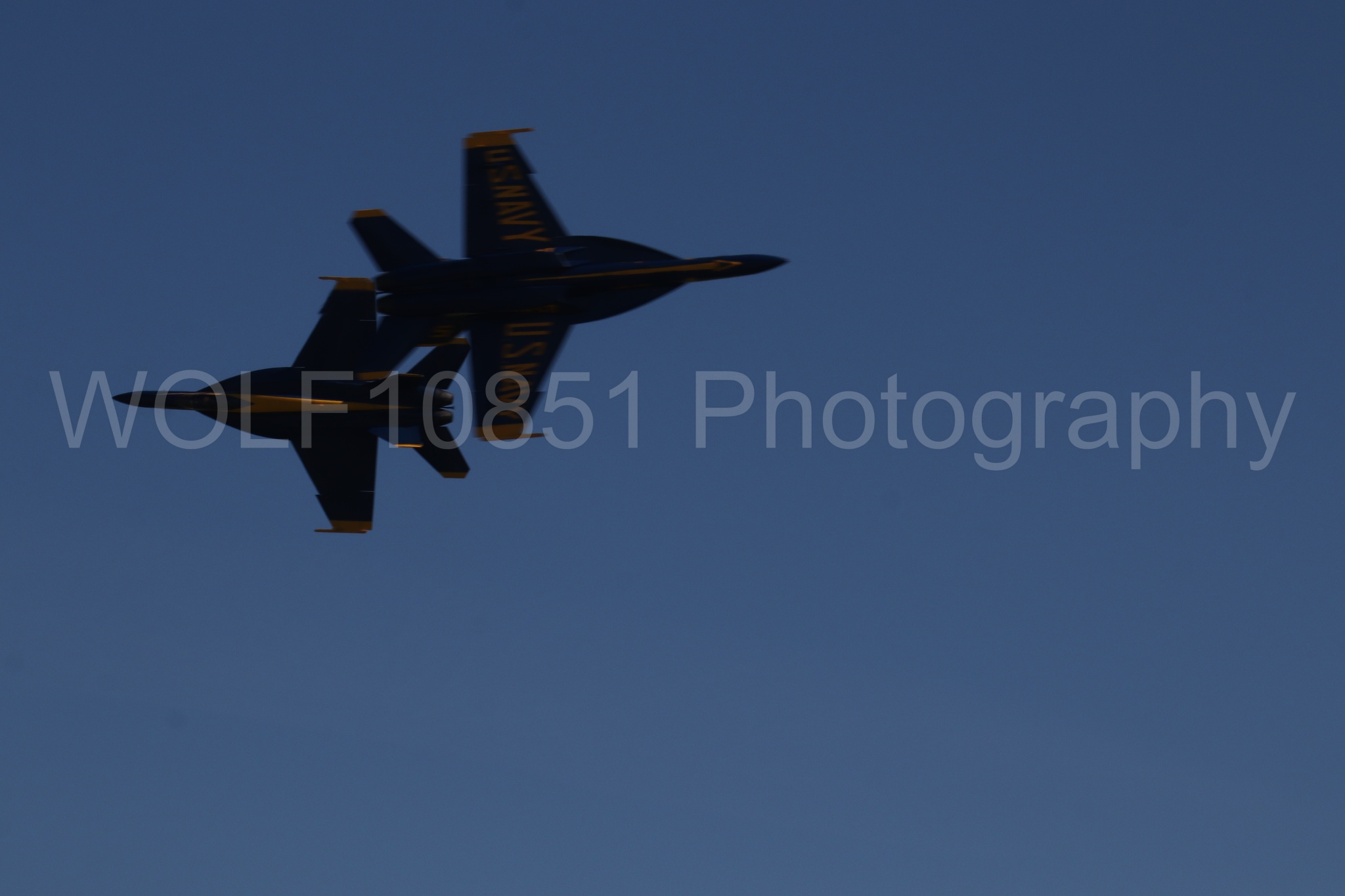 Aviation photography by WOLF10851 featuring FA-18 Super Hornet, Blue Angels, Blue and Gold, Wings Over Solano 2024.